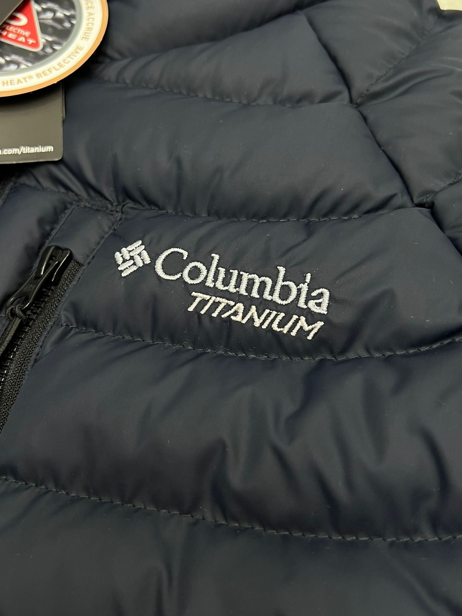 3D Termal Limited Edition Tıtanıum Omni Heat Navy Blue Kapşonsuz Mont