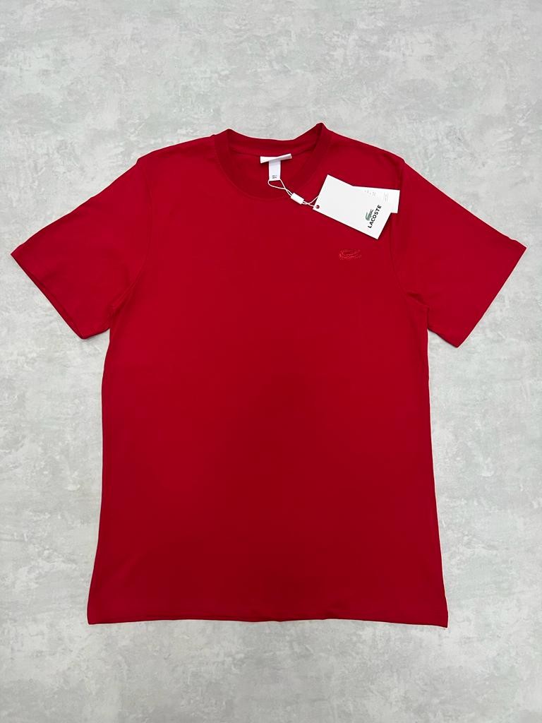  Basic Paris Mini Logo Red T-shirt