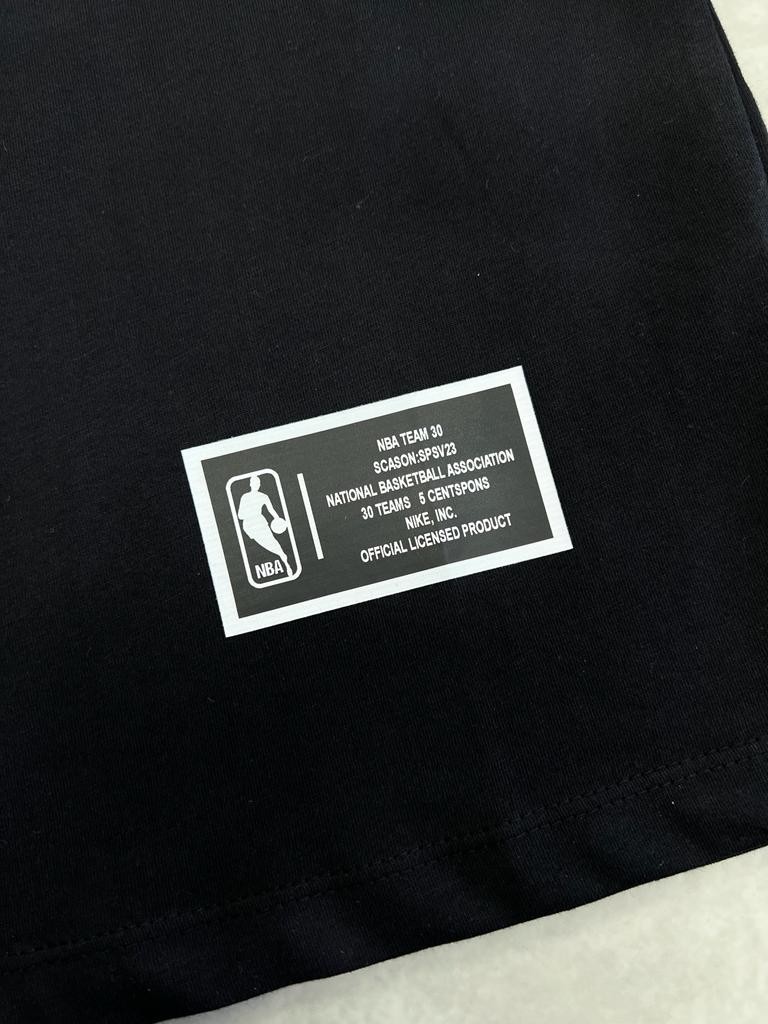 Team Nba Essential Logo Black T-shirt