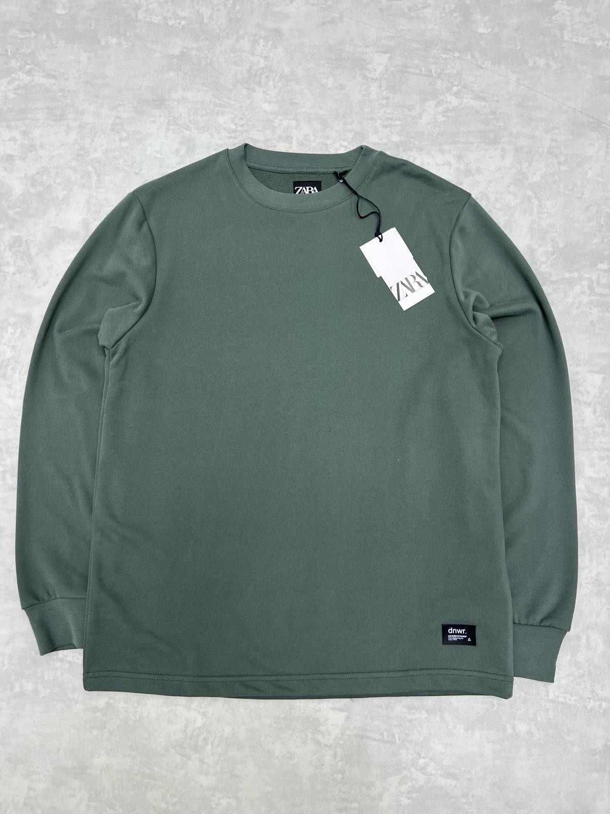 Yeni Sezon Long Sleeve  Haki Sweatshirt