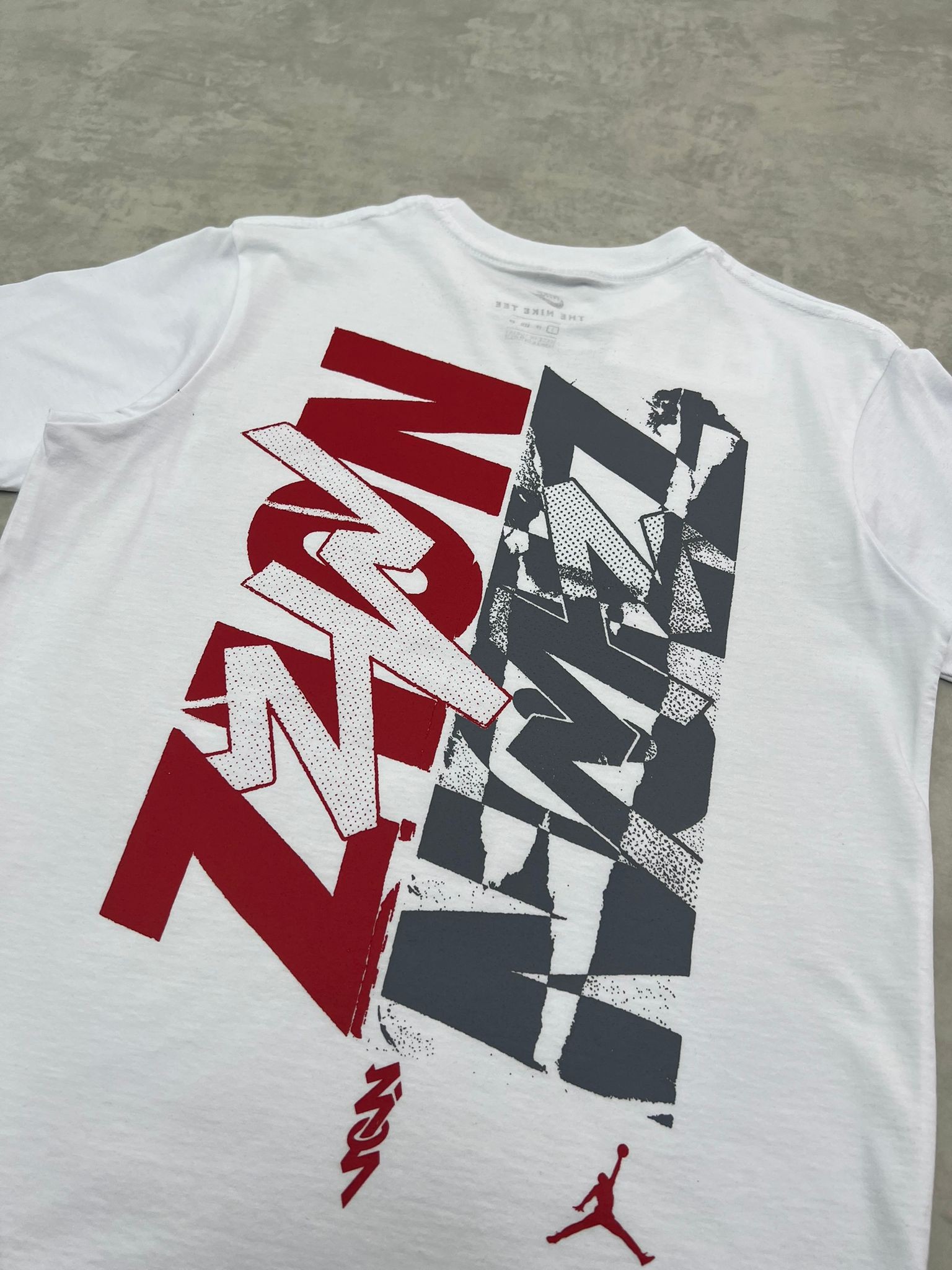 Zwn Non Model Back Print White  T-shirt