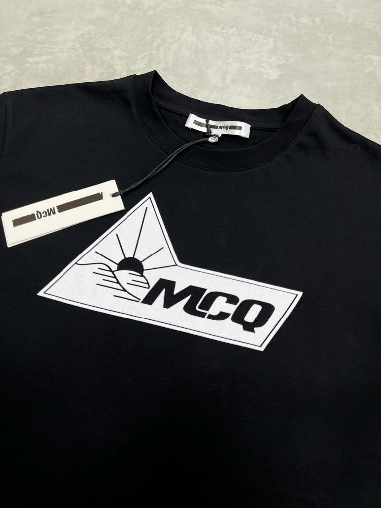 Mid Sun Logo Black T-shirt