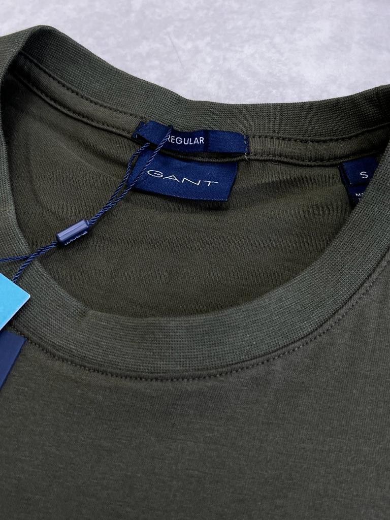 Classic Basic Mini Logo Haki T-shirt