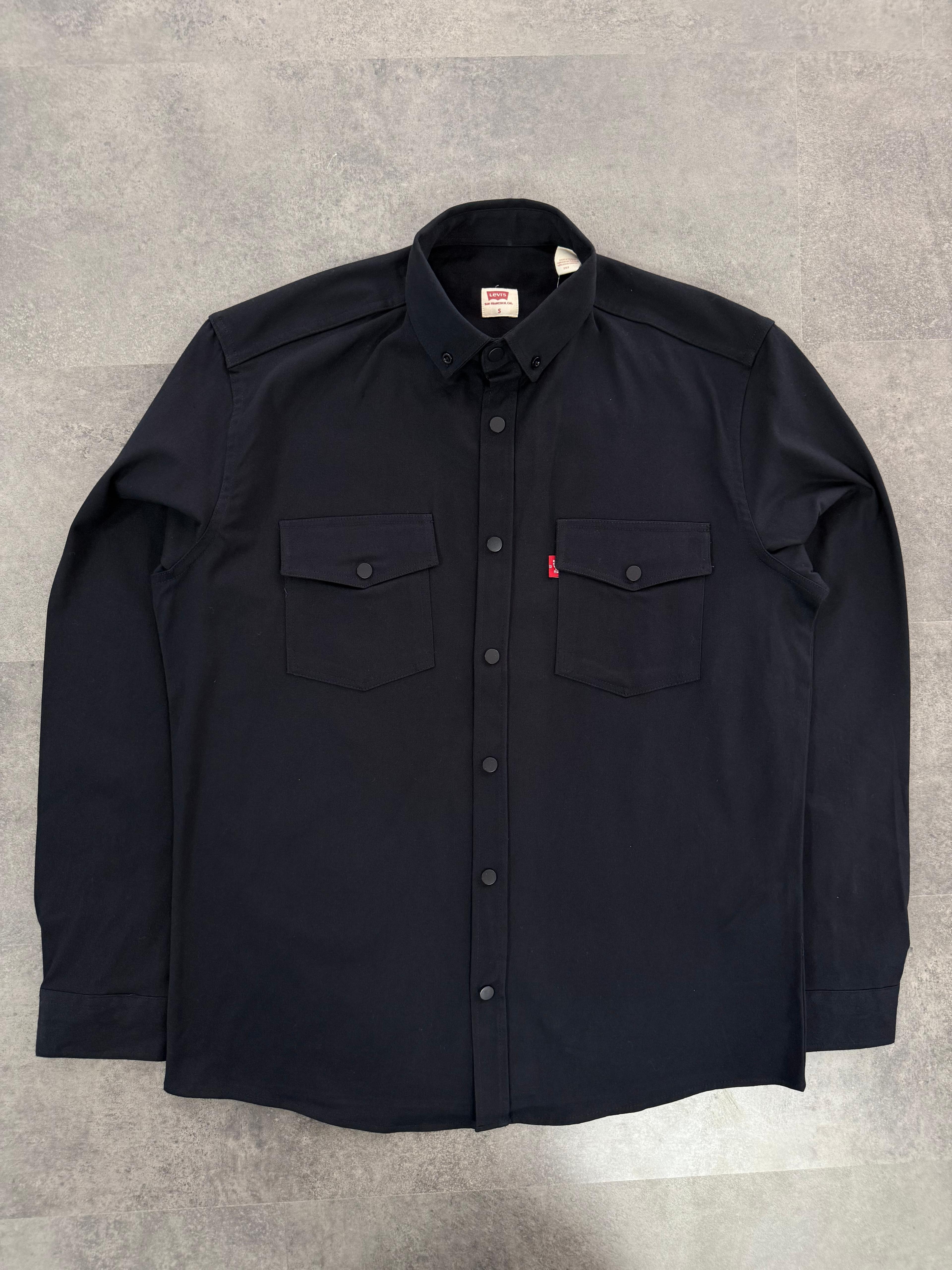 Yeni Sezon Kışlık Gabardin Cepli Gömlek - LACİVERT