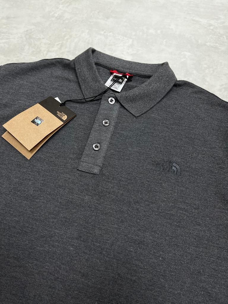 Classic Tiny Ceest Logo Basic Füme Polo Yaka T-shirt