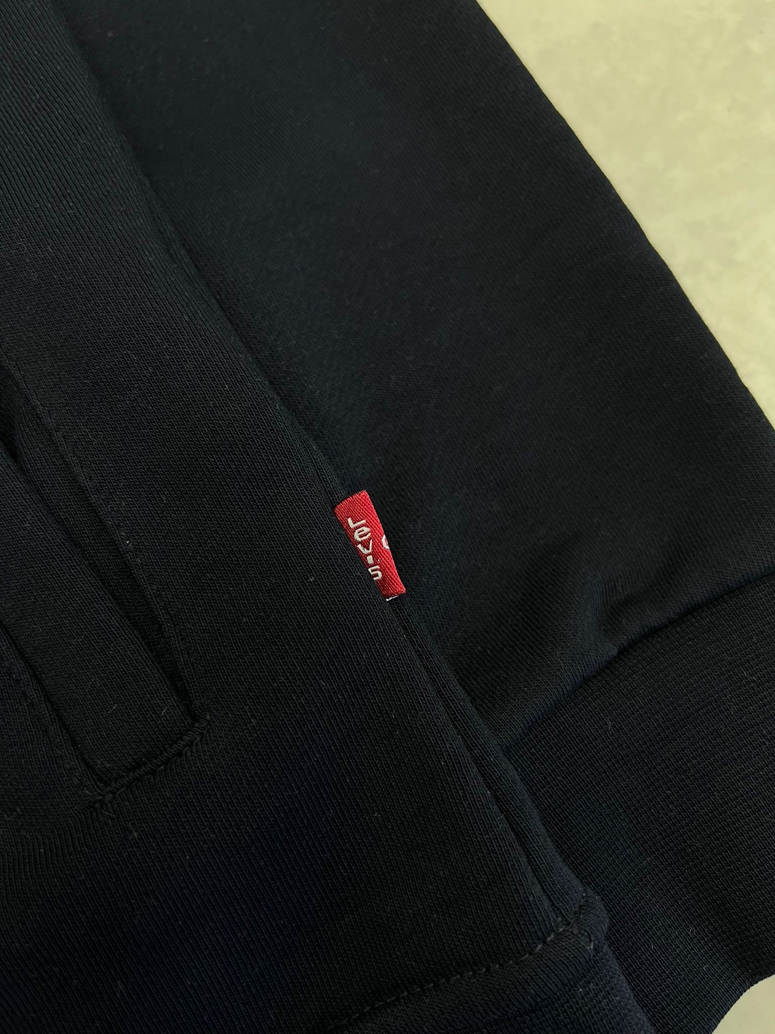 Tam Fermuarlı Patch Mini Logo Navy Blue Ceket