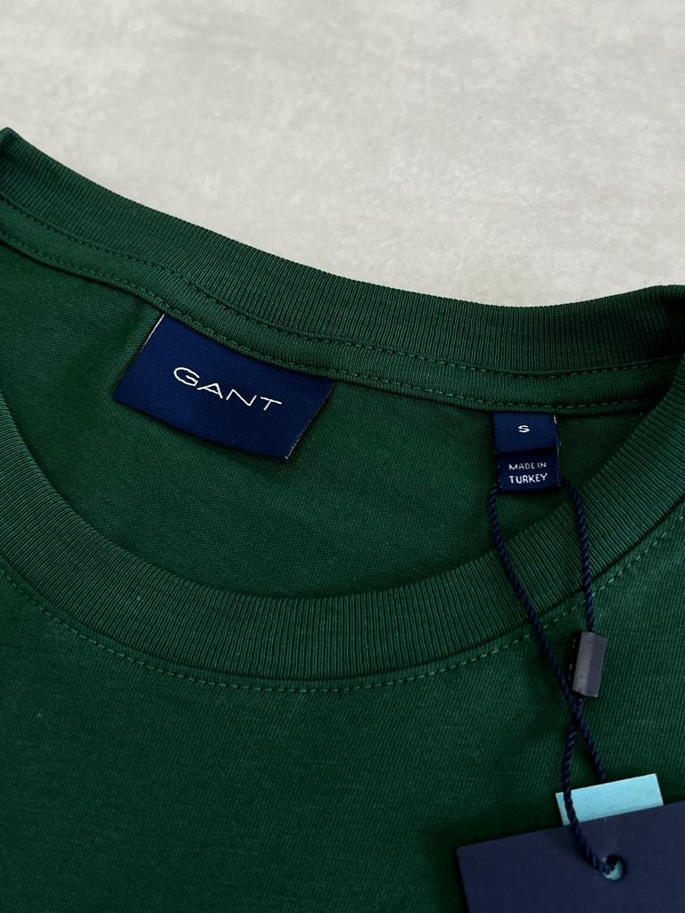 Ton to Tone Essential Mid Icon Logo Dark Green T-shirt