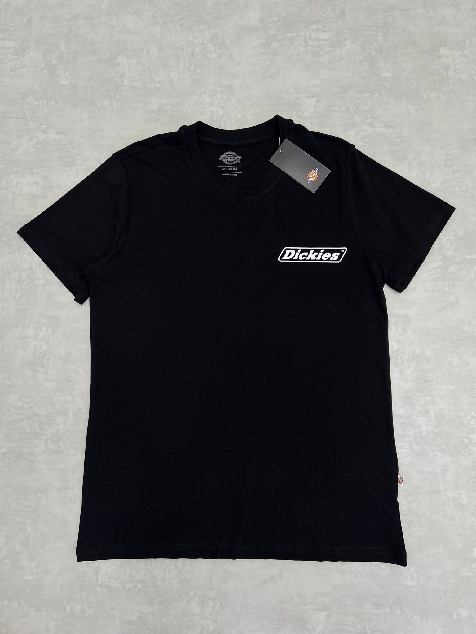 Yeni Sezon Back To Print Flower Black T-shirt