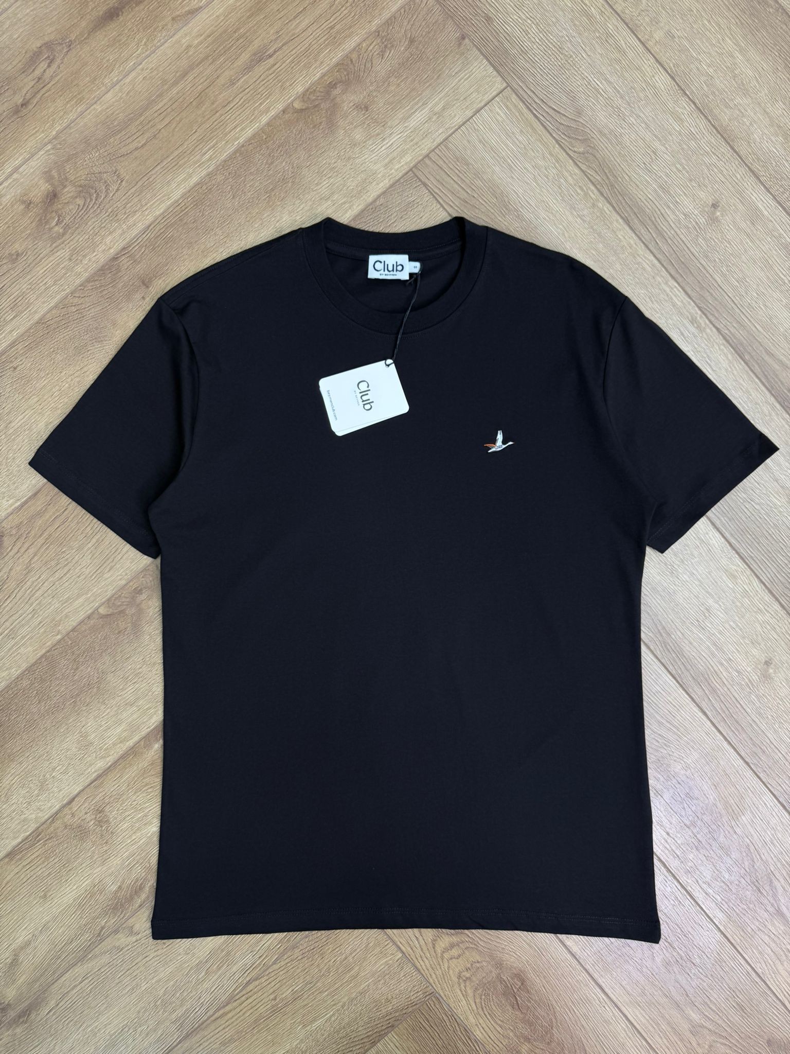 Yeni Sezon Classic Basic Mini Logo T-shirt - SİYAH