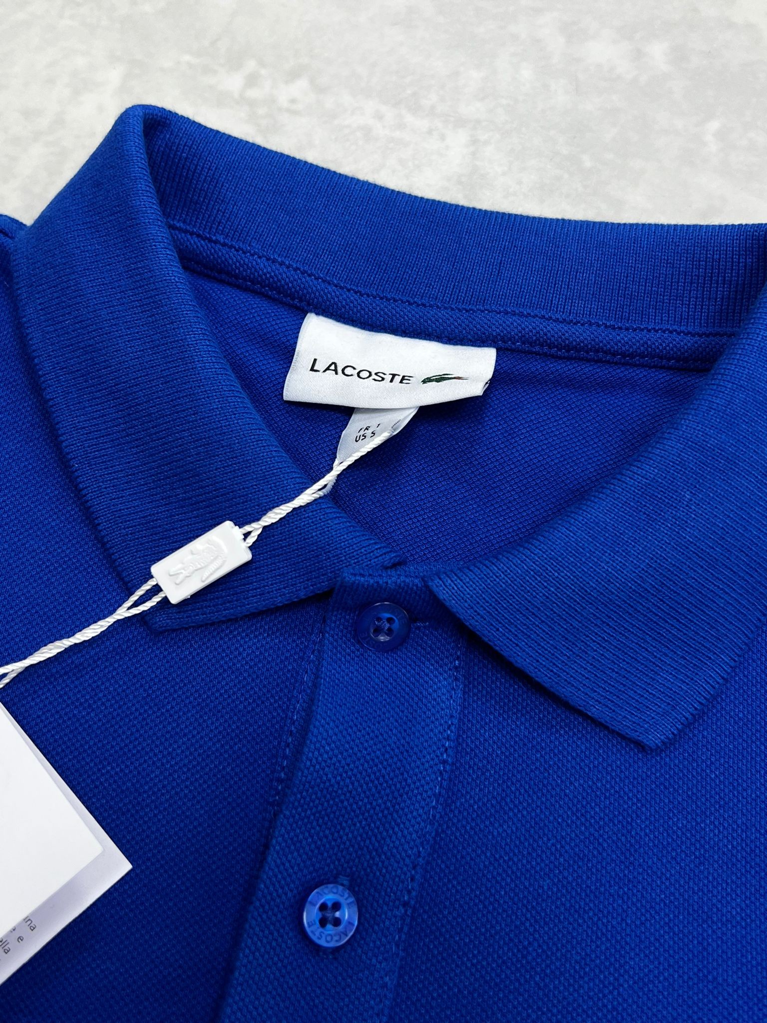 Classic Patch Mini Logo Polo Yaka  Blue T-shirt