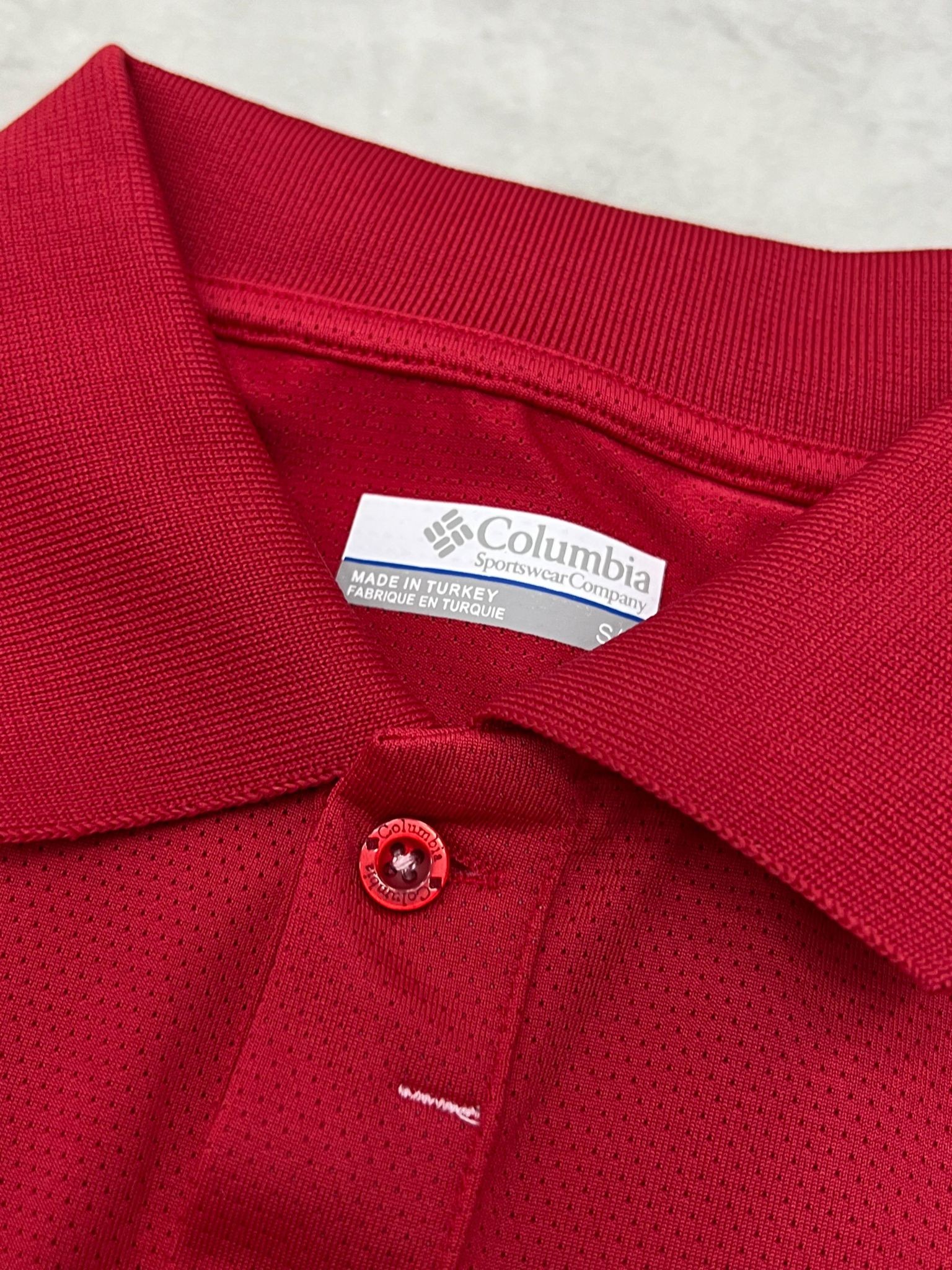 Clima Cool (Nefes Alan)  Red  Polo Yaka T-shirt