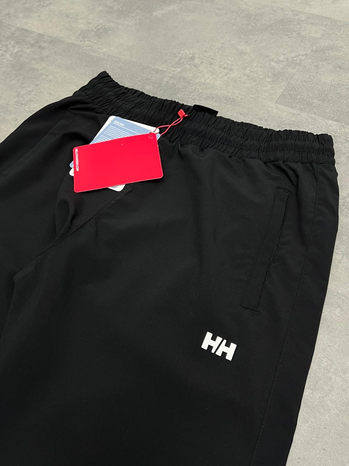 Yeni Sezon Ultra İnce Paraşüt Kumaş Black Eşofman Altı