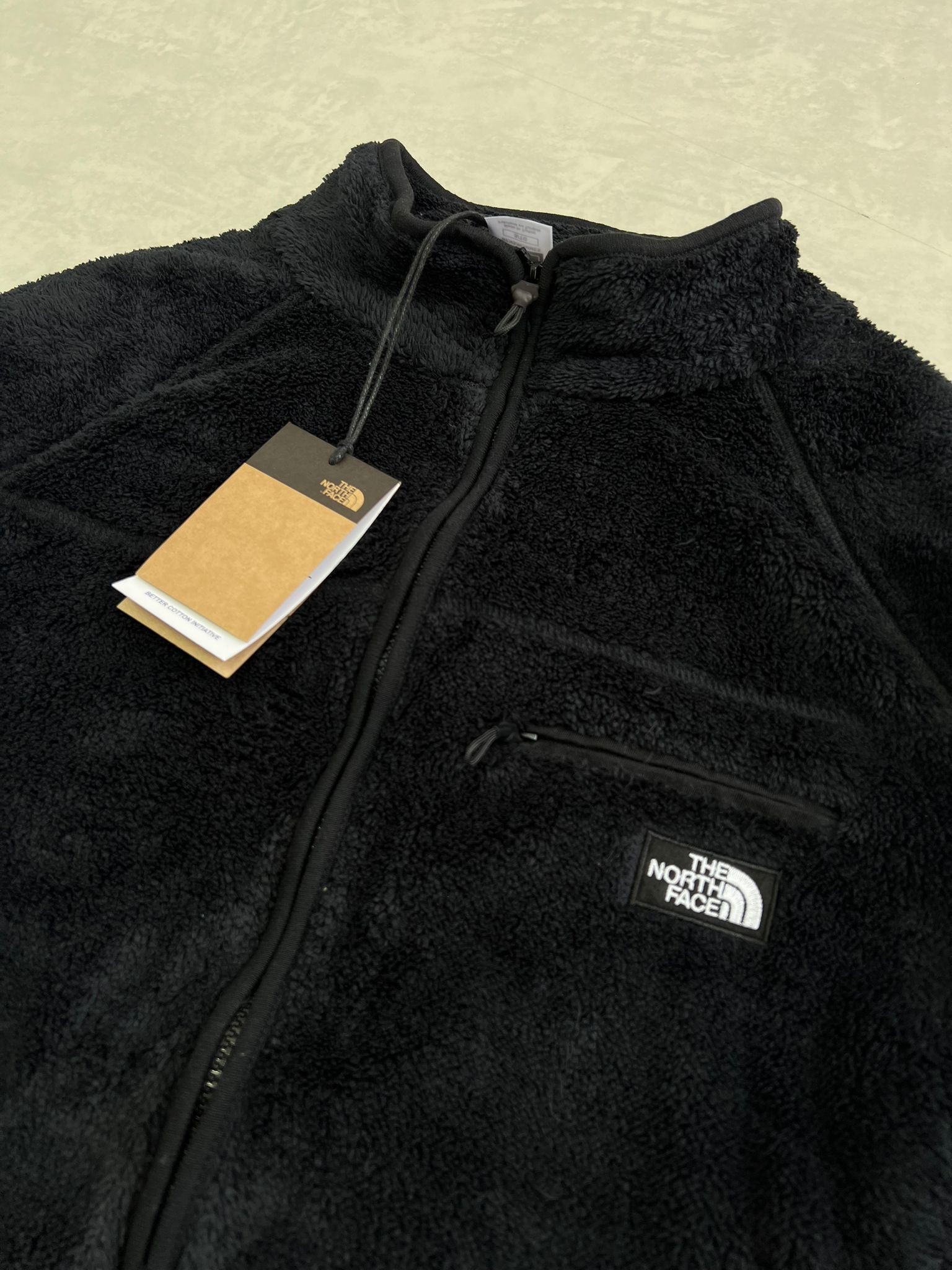 Yeni Sezon Tam Fermuarlı Classic Peluş Black Ceket 