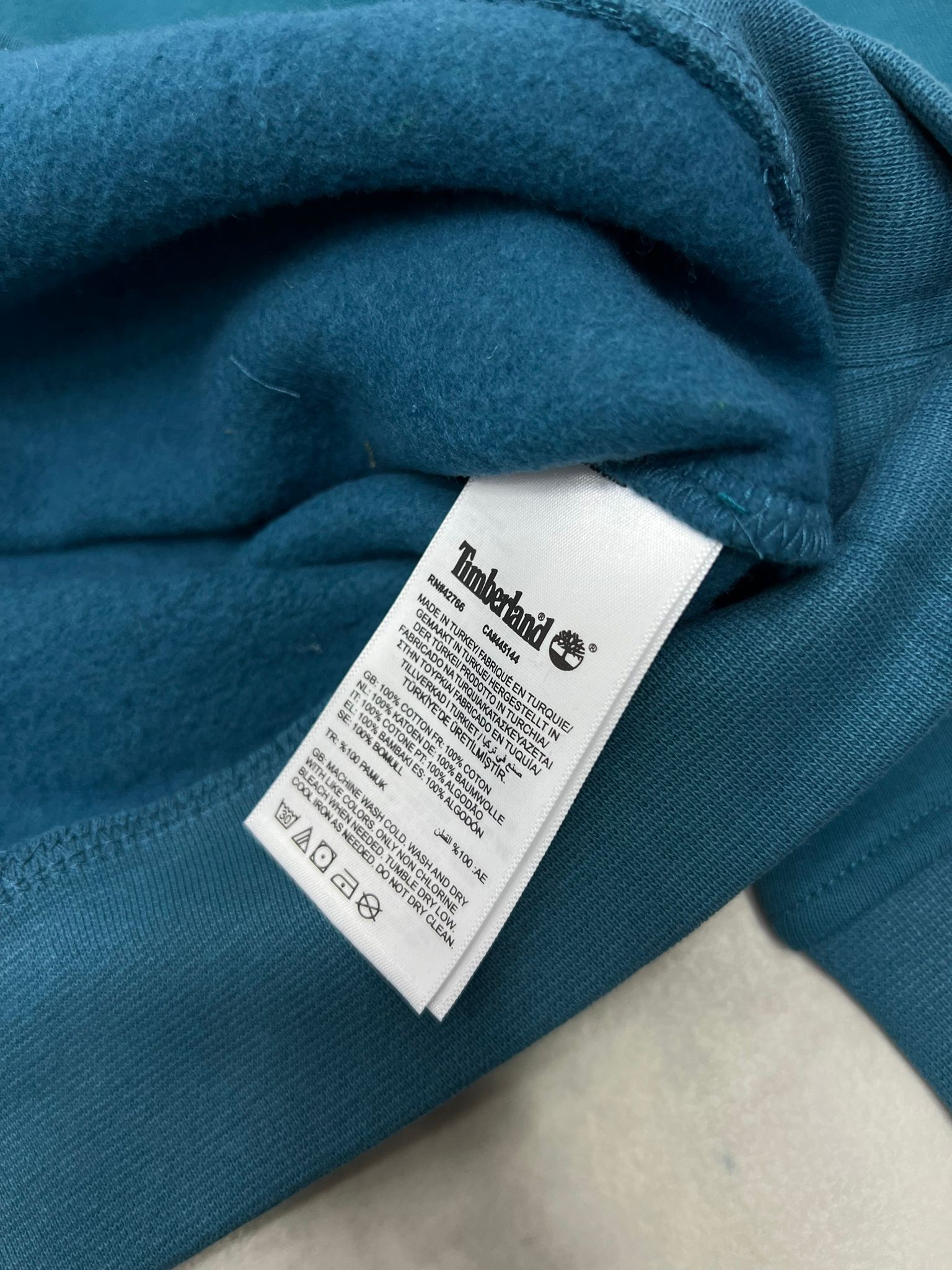 Classic Basic Nakış Logo Petrol Yeşili Şardonlu  Sweatshirt