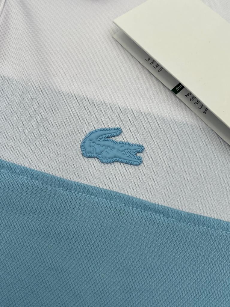 Clima Cool (Nefes Alan) White/Blue T-shirt