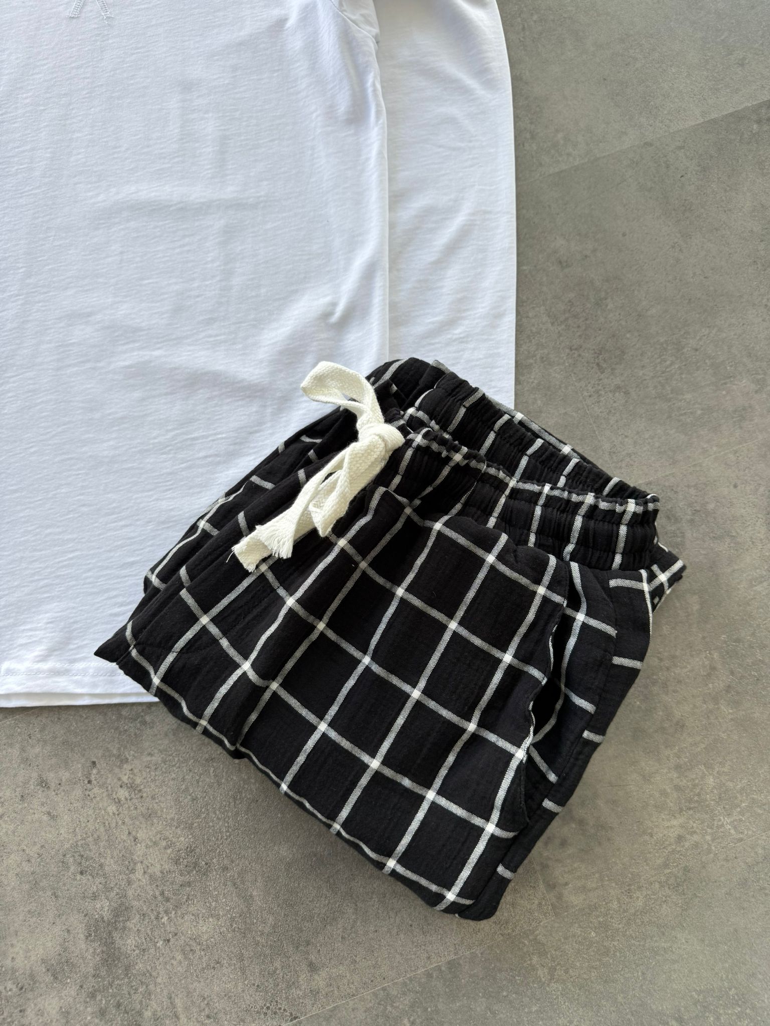 Yeni Sezon Flanel Ekoseli Pijama Takımı