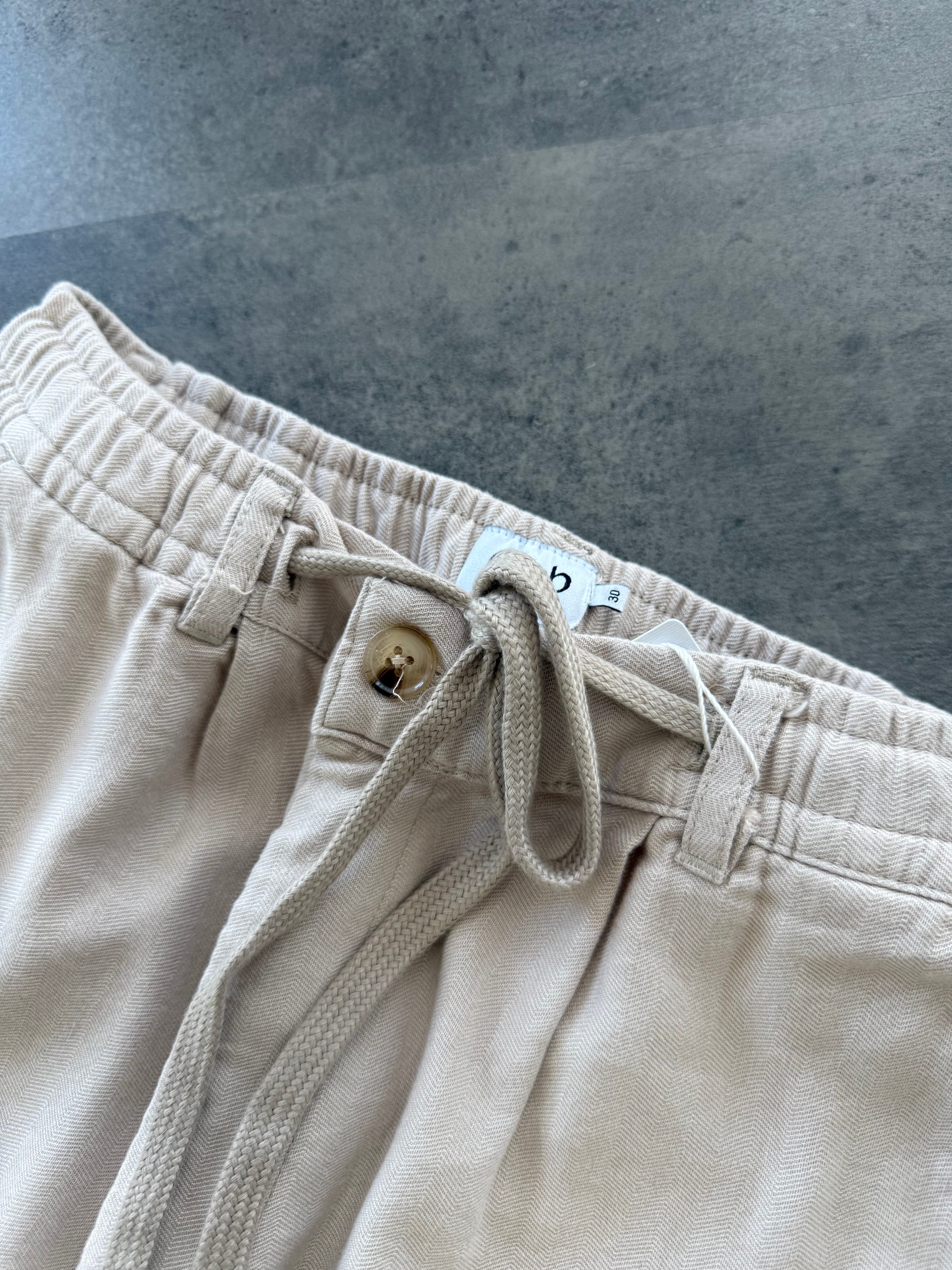 Yeni Sezon Kalın Keten Pantolon