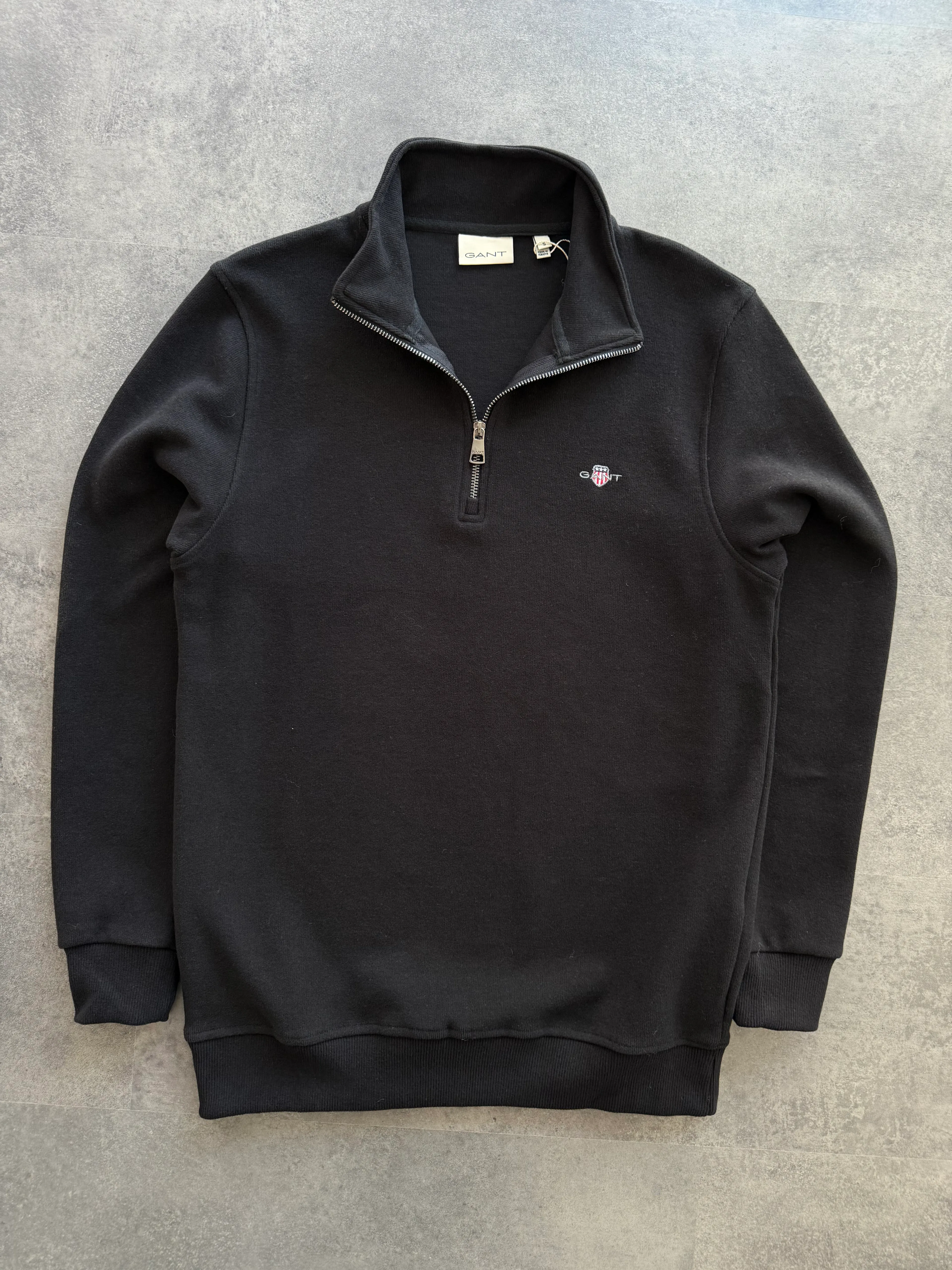 Yeni Sezon Selanik Ceast Logo Yarım Fermuarlı Sweatshirt