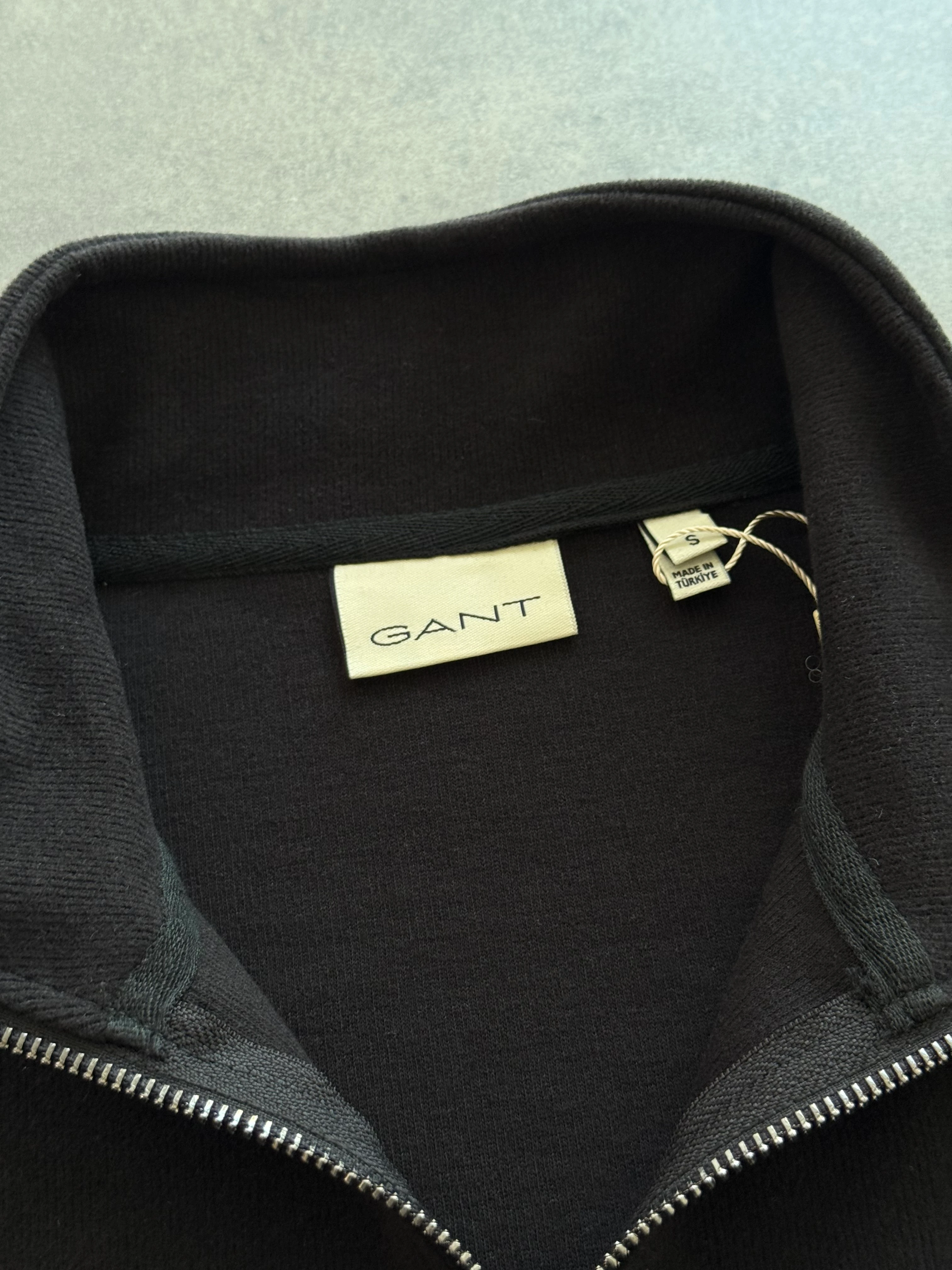 Yeni Sezon Selanik Ceast Logo Yarım Fermuarlı Sweatshirt