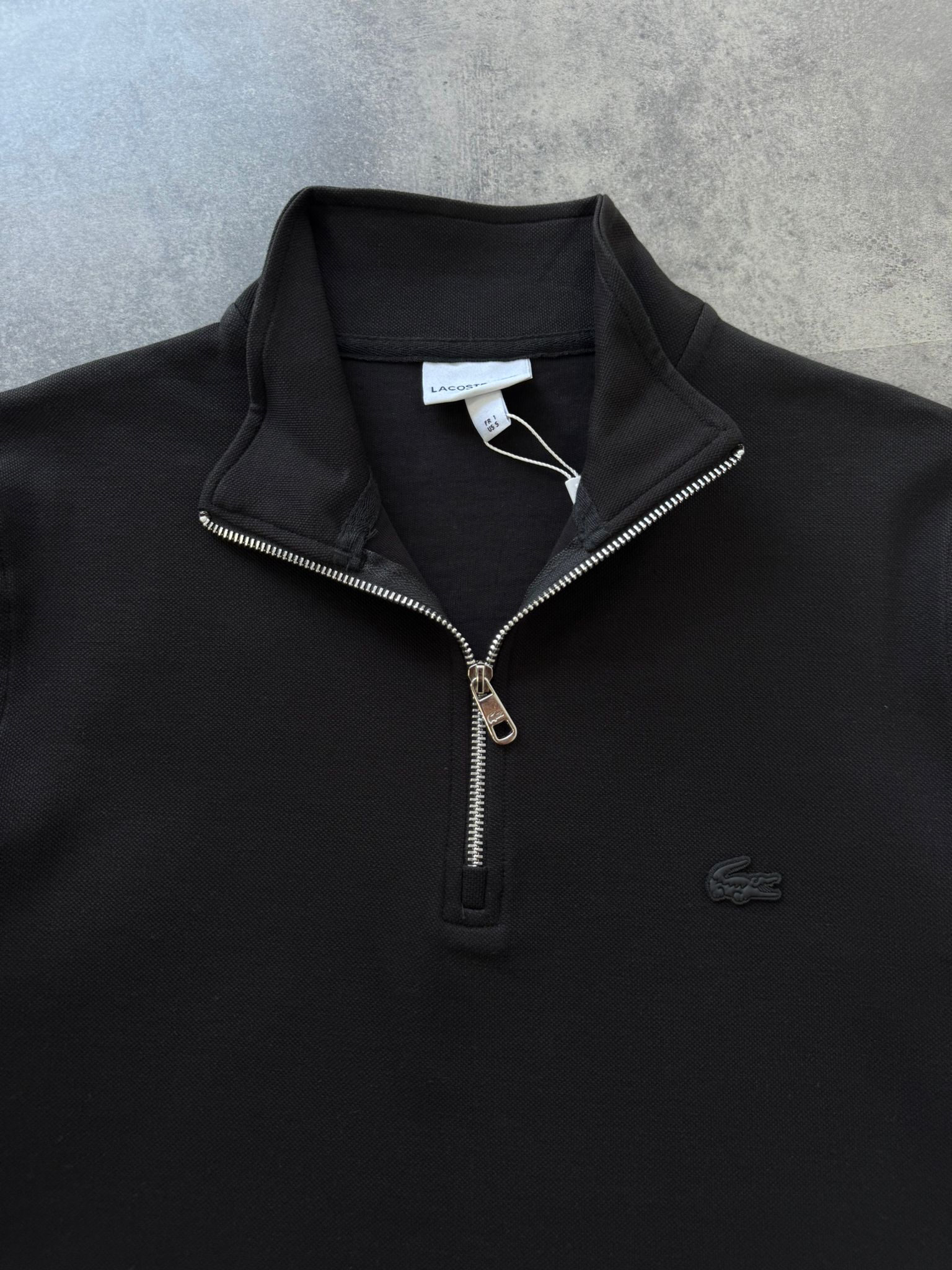 Yeni Sezon Paris Logo Yarım Fermualı Örme Basic Sweatshirt