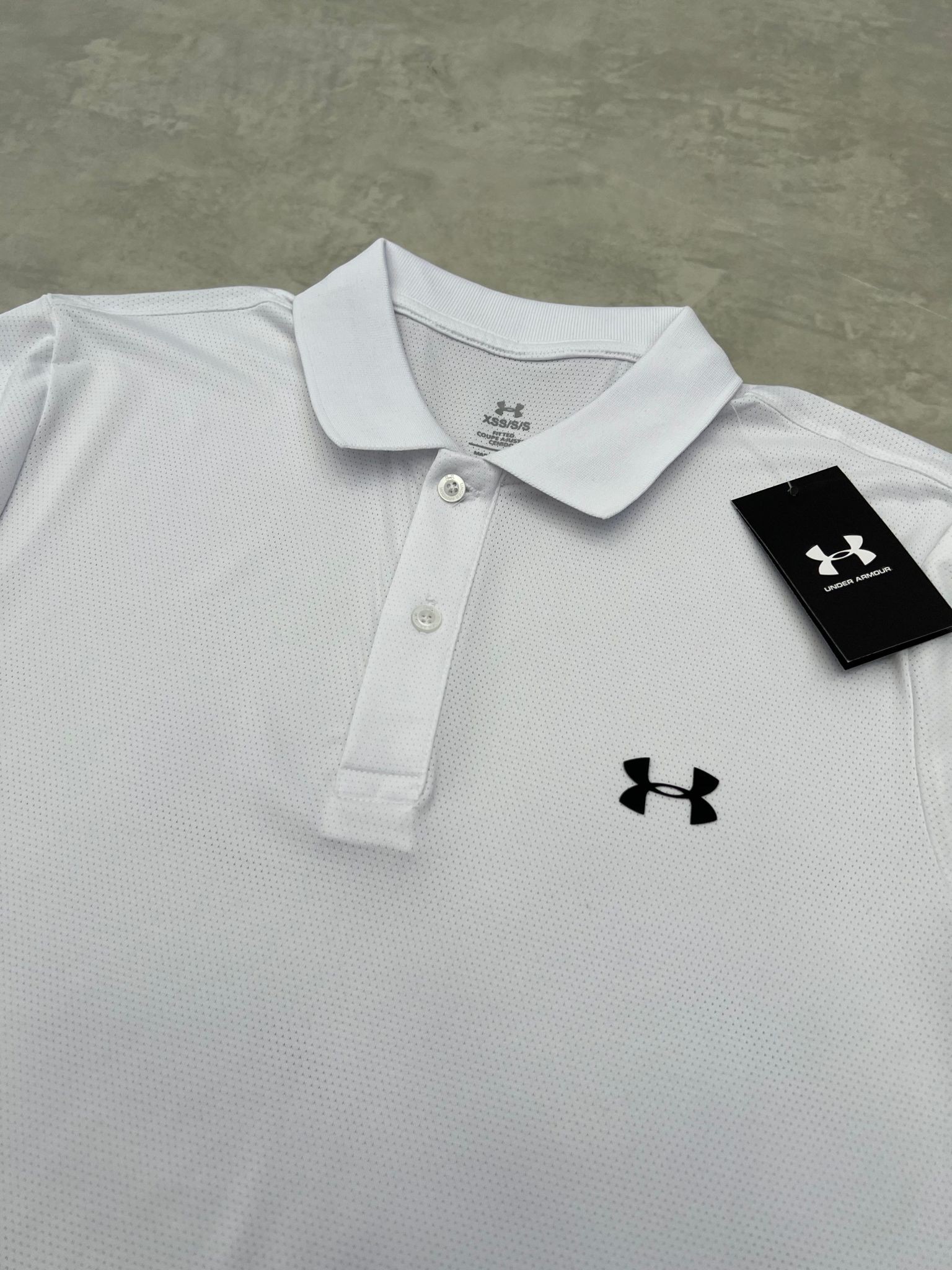 Classic Clima Cool (Nefes Alan) White Polo Yaka T-shirt