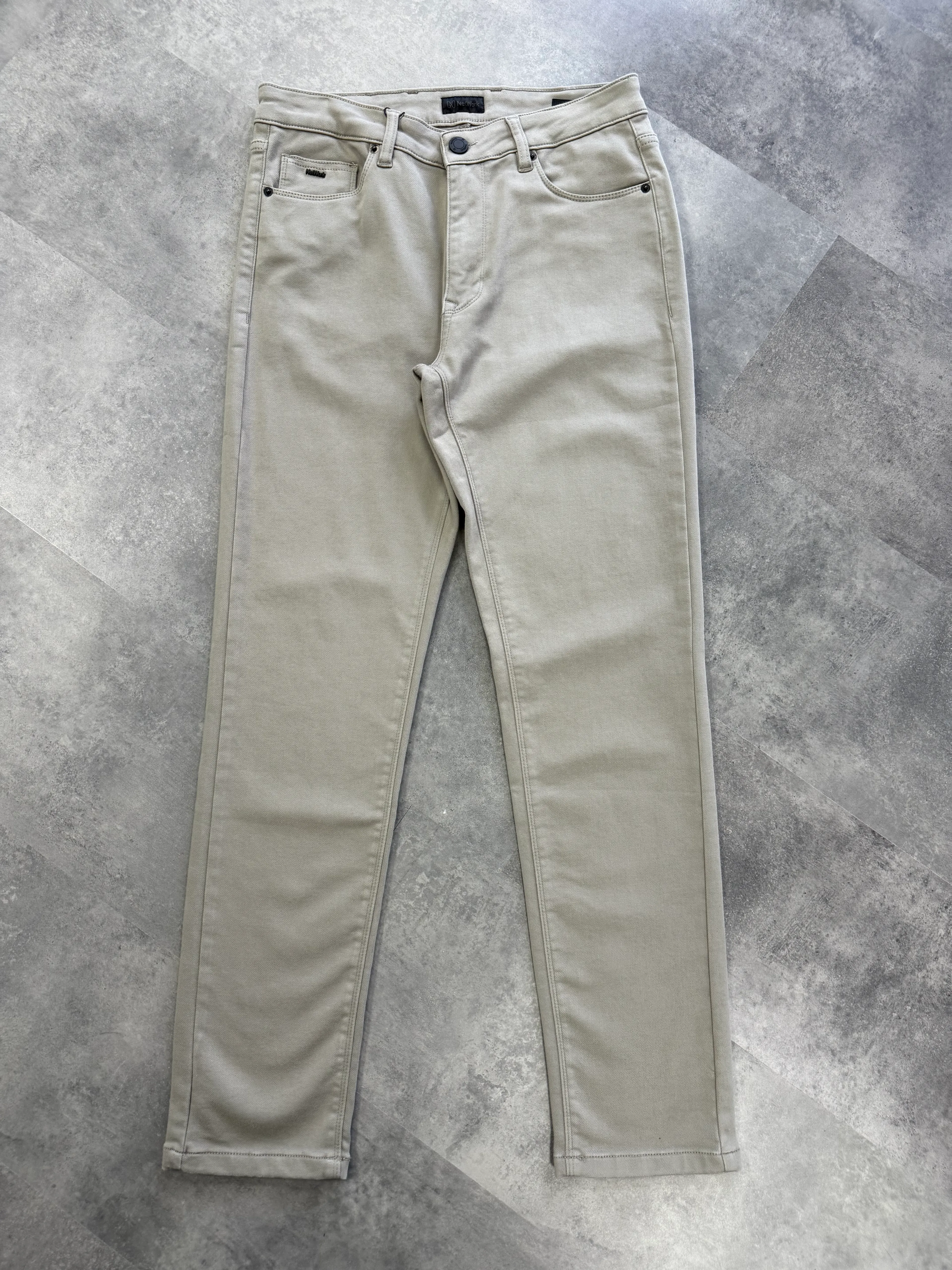 Yeni Sezon Gabardin Likralı Pantalon - HAKİ