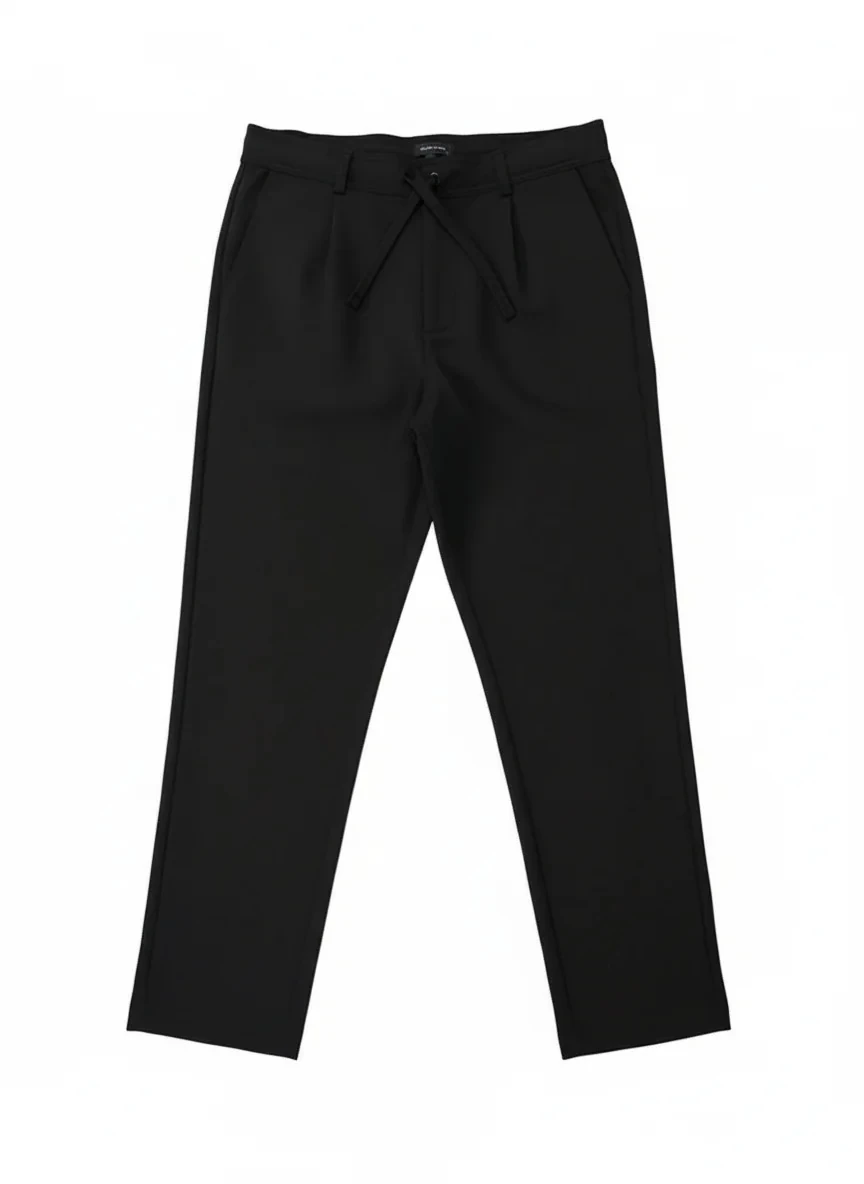 Yeni Sezon Olimpos Kumaş Su Geçirmez Pantalon - SİYAH