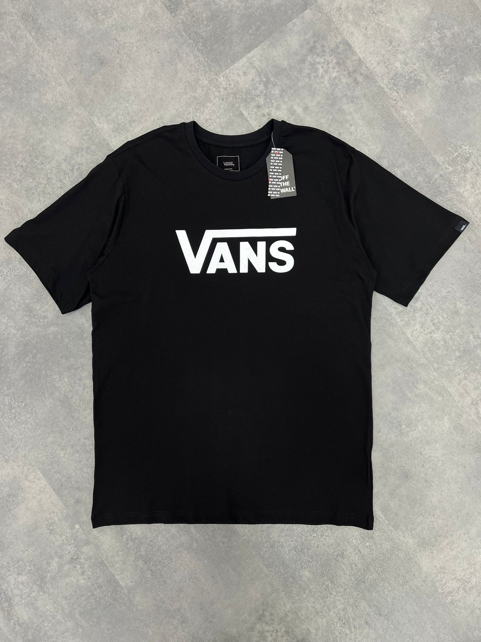 Yeni Sezon Mid Icon Logo Classic Black T-shirt