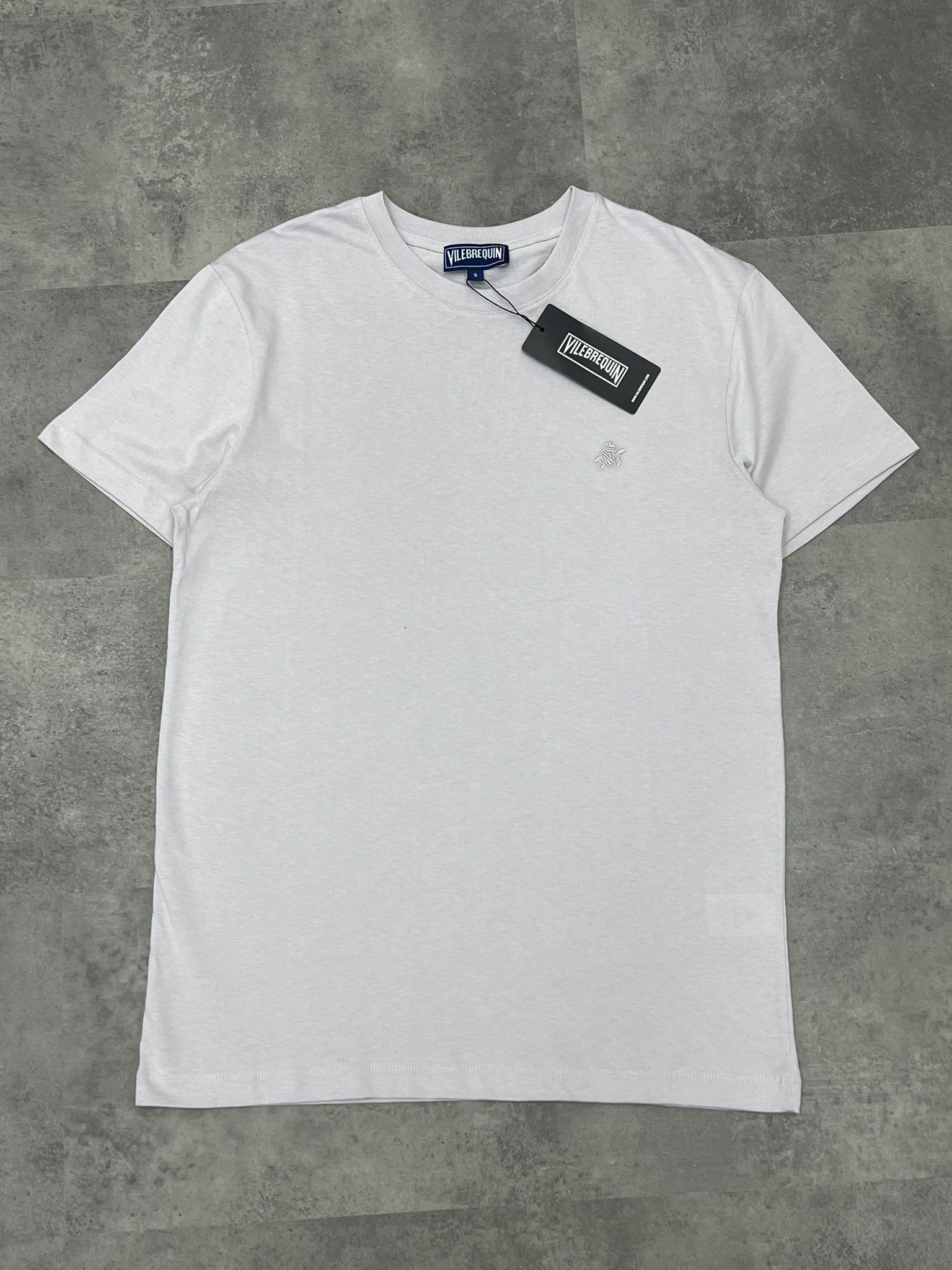 Yeni sezon  Fish Basic Mini Logo Purpel T-shirt