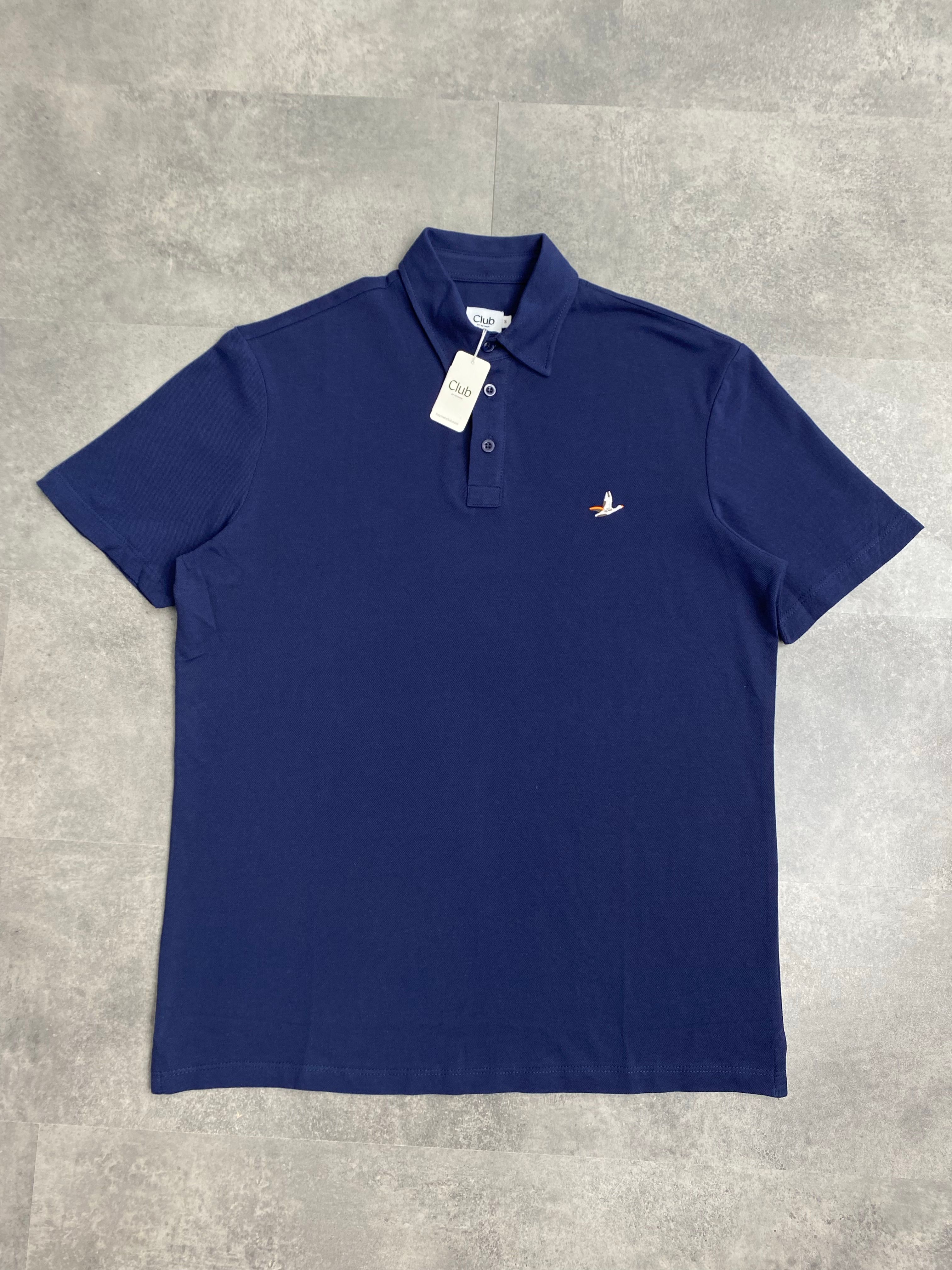 Yeni Sezon Classic Mini Logo Colourful Polo Yaka - LACİVERT