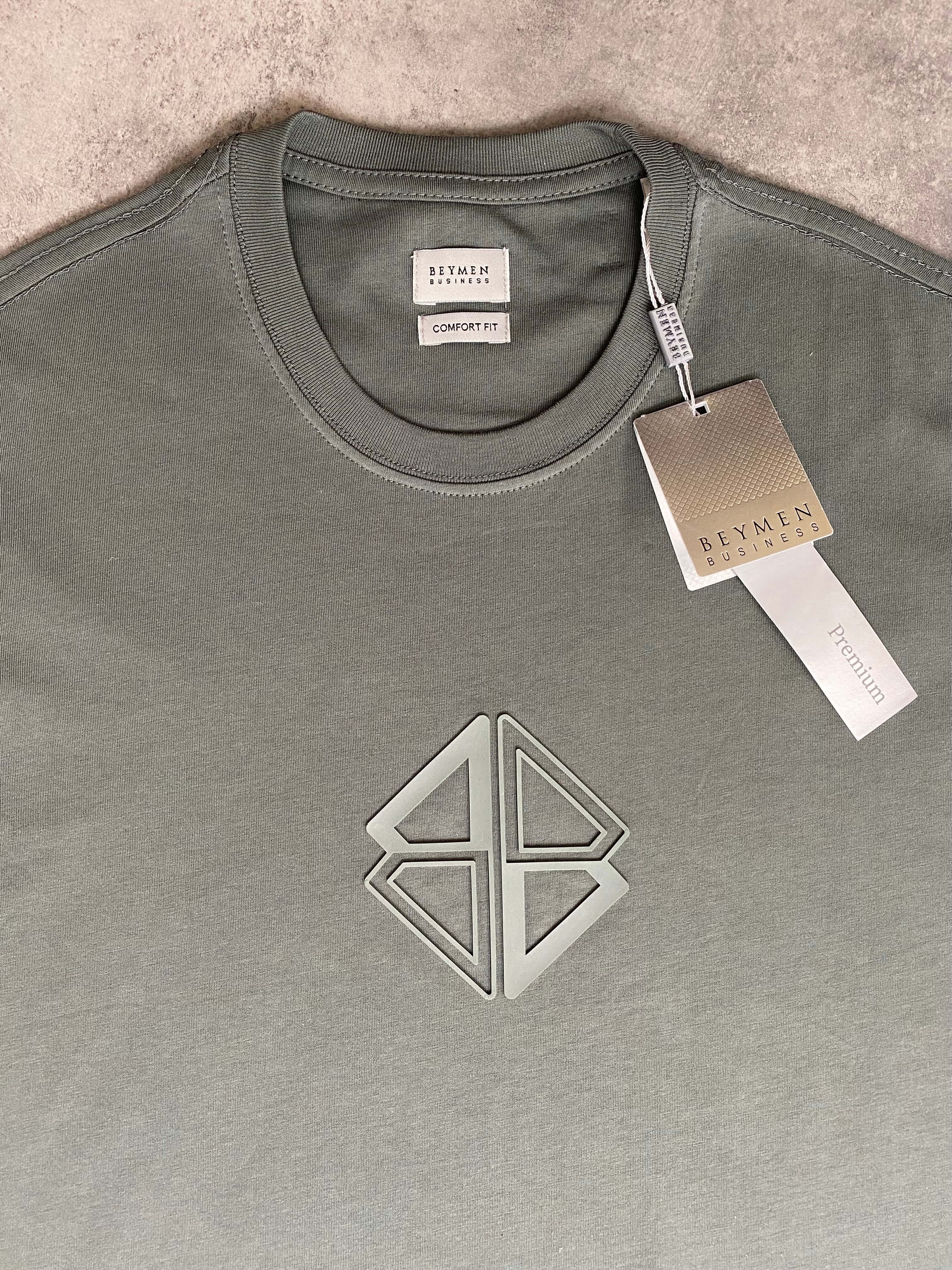 Yeni Sezon Premium Busienss  Logo T-shirt