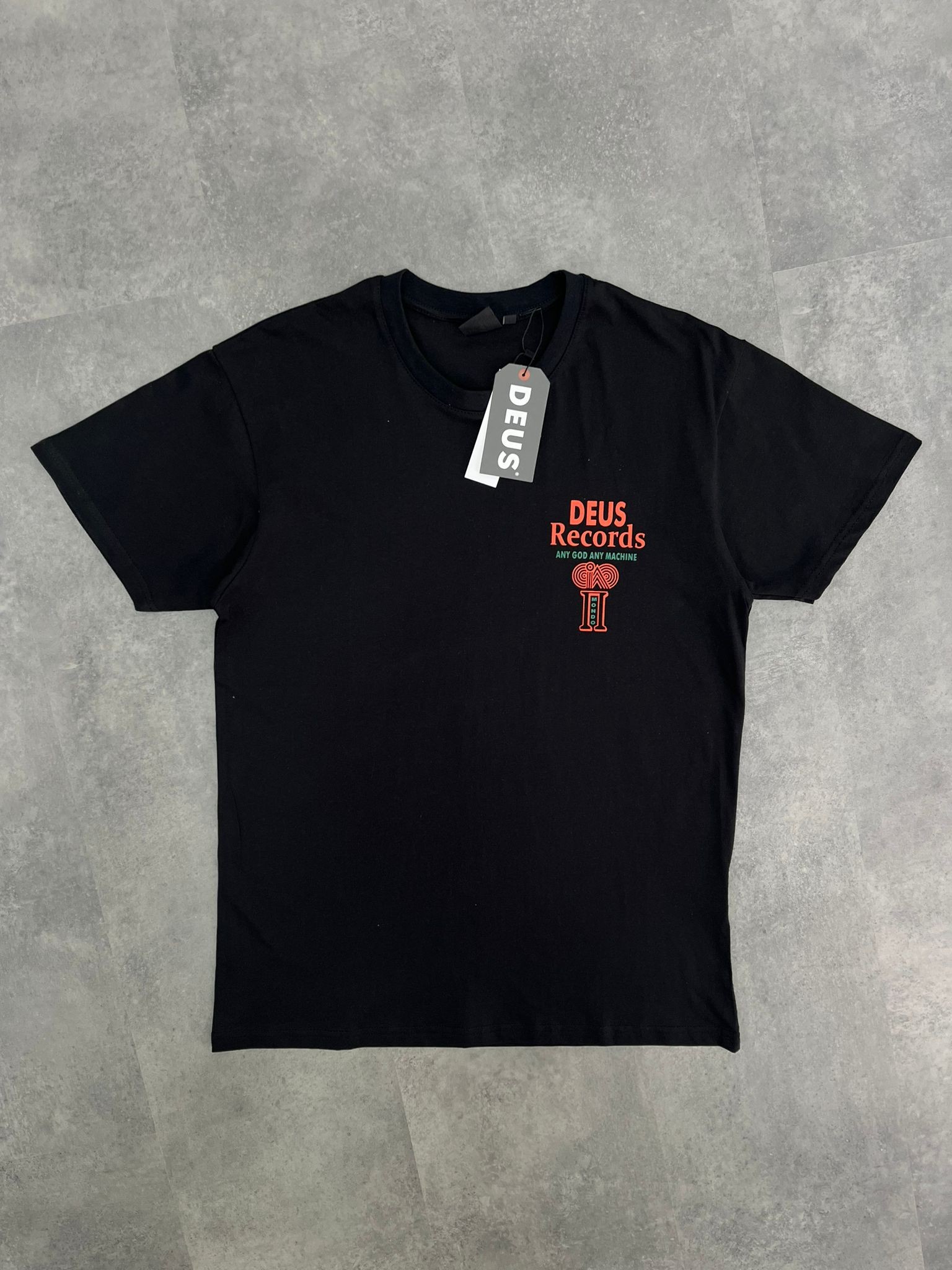 Yeni Sezon Ex Machina Mondo Any Black T-shirt