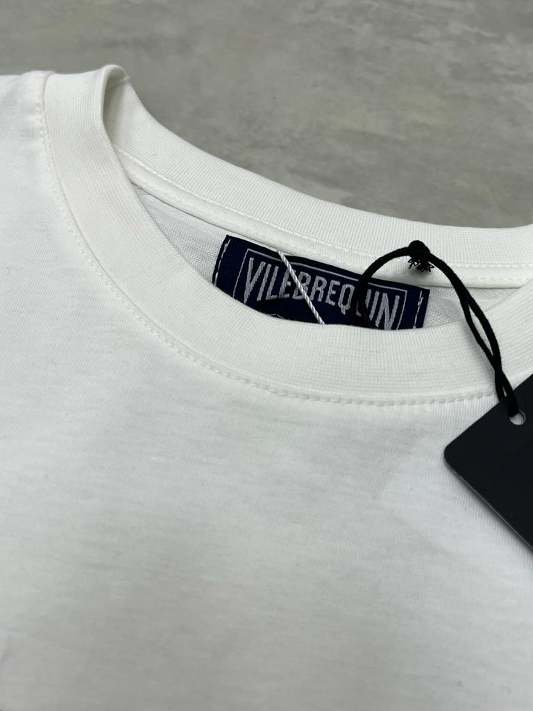 Octopus Printed White T-shirt