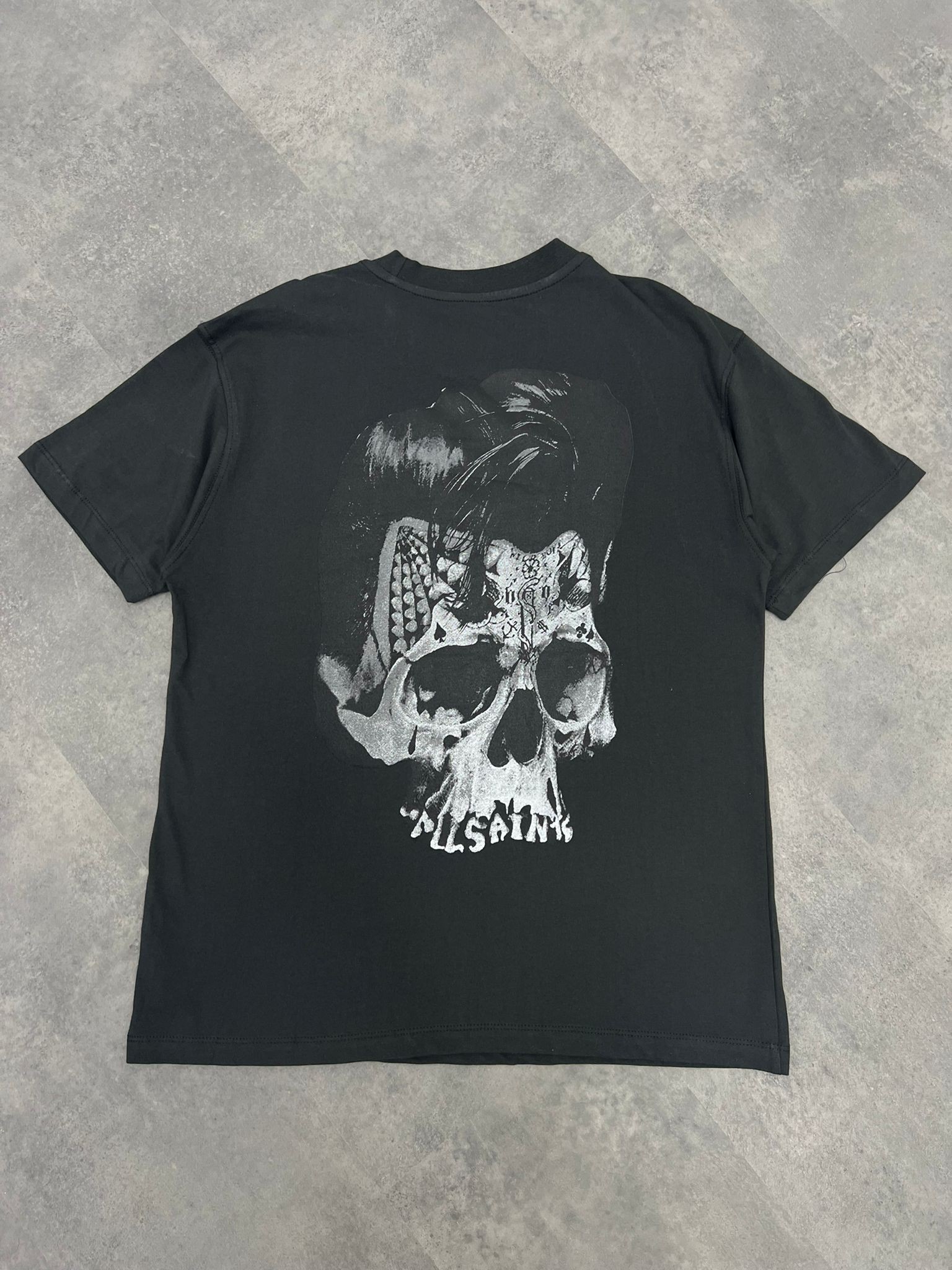Yeni Sezon Devil Skull Antrasit T-shirt