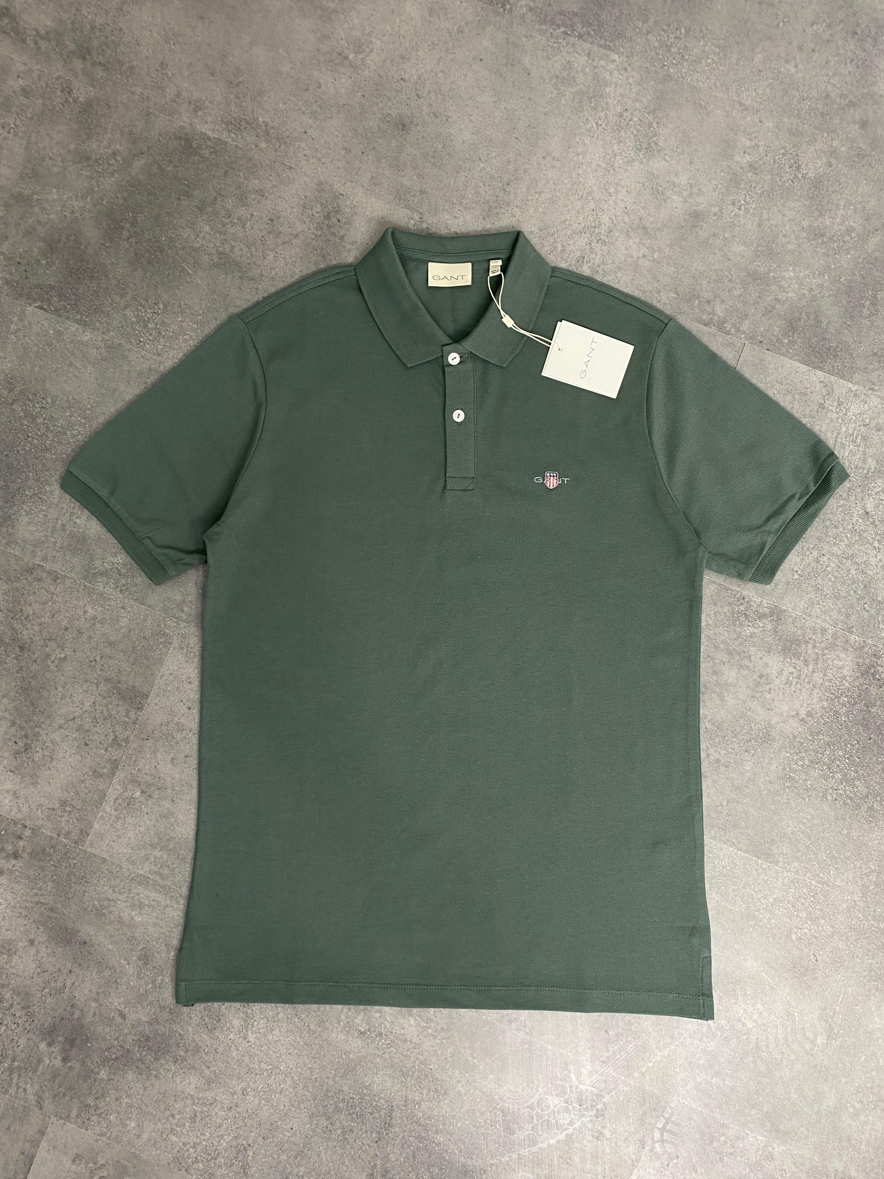 Yeni Sezon Basic Mini Logo Polo Yaka - HAKİ
