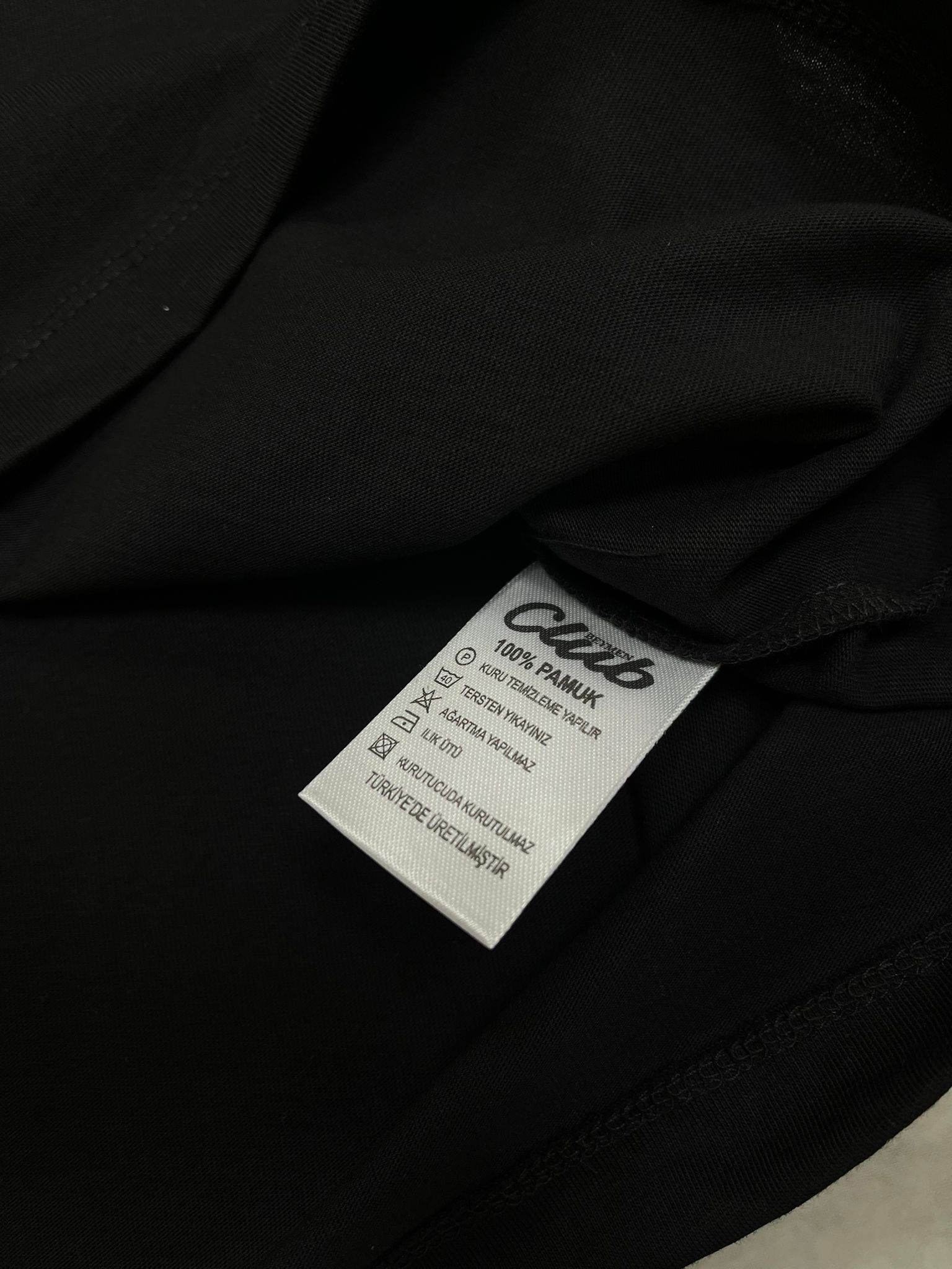Mid Birds Logo Black T-shirt