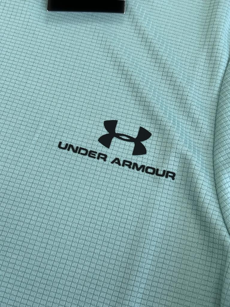 Mini Logo Nefes Alan Su Yeşili T-shirt