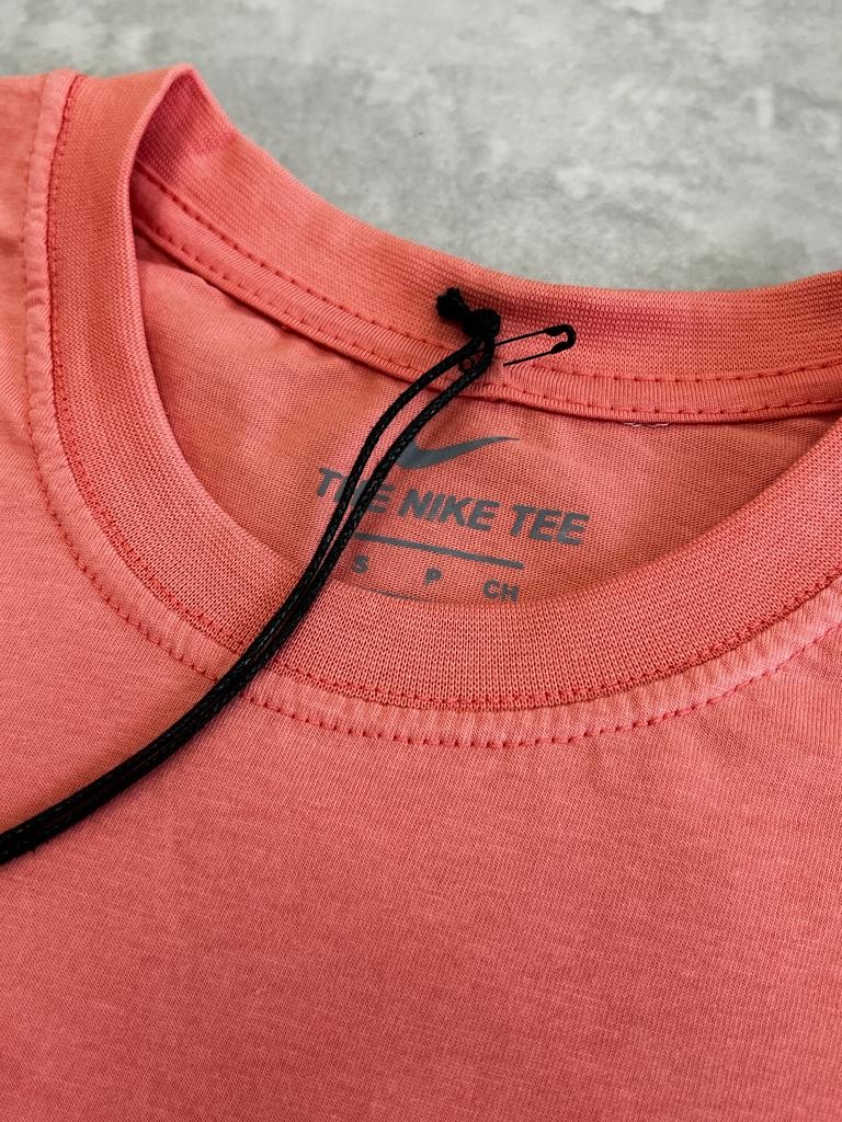 Mini Nakış Logo Somon  T-shirt