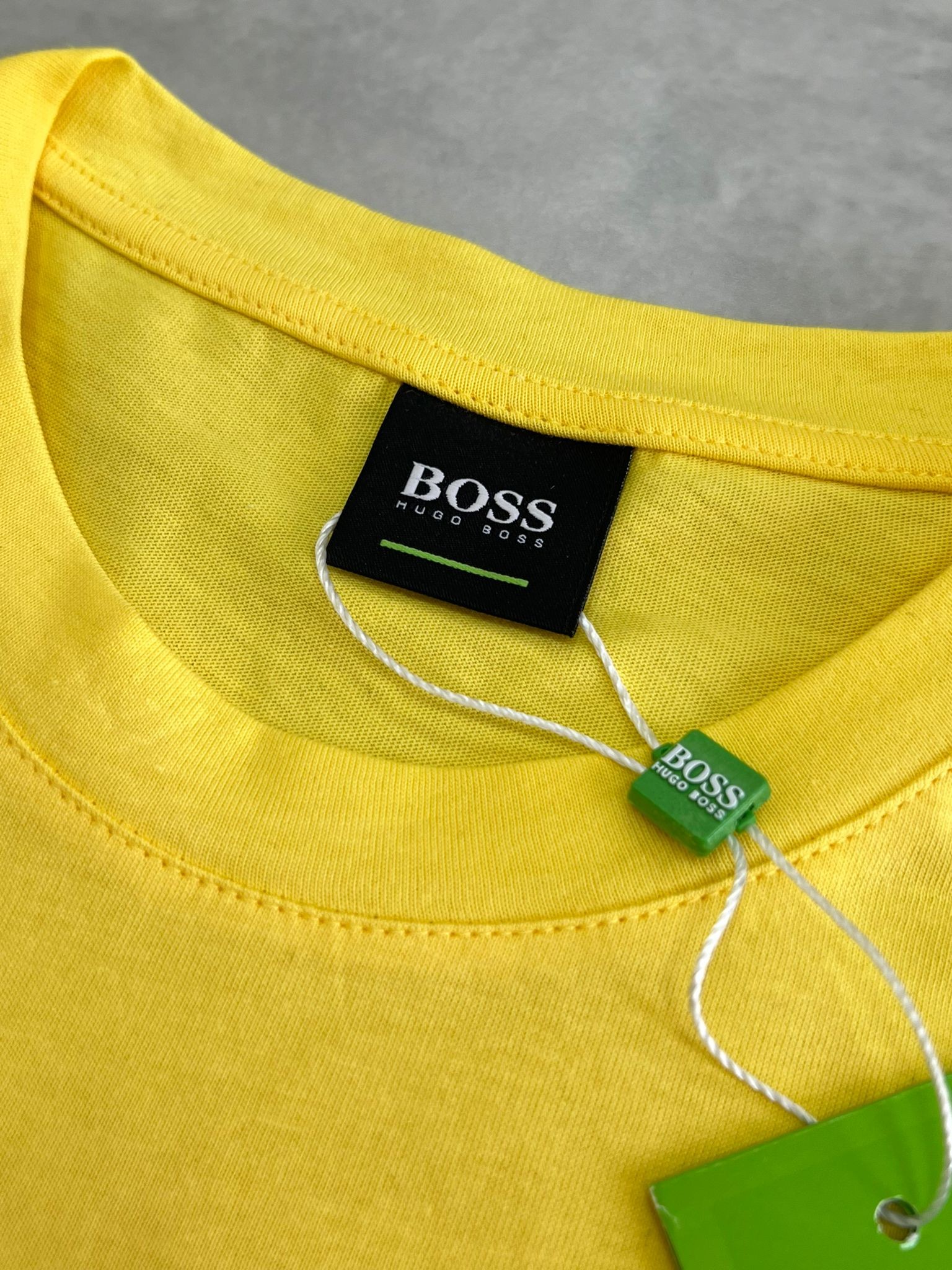 Sarı  Basic Mini Logo Classic  T-shirt