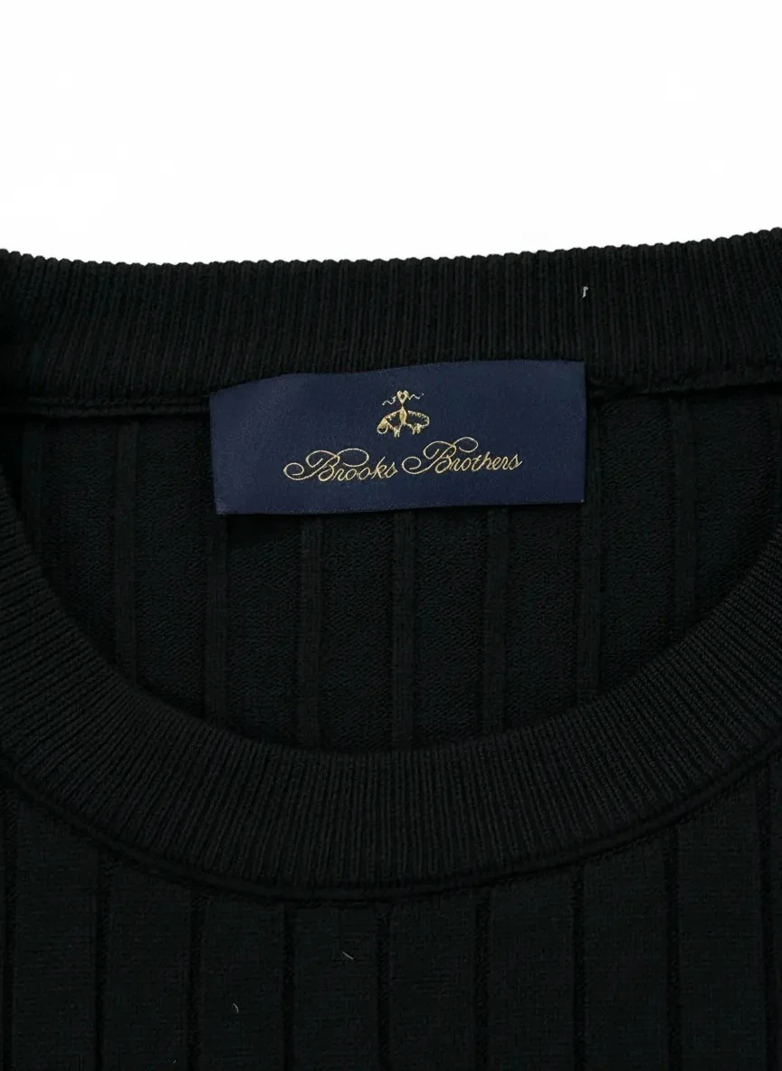 Yeni Sezon Özel Örgü Mini Logo Triko