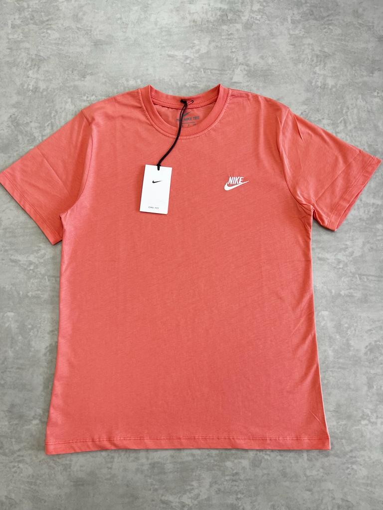 Mini Nakış Logo Somon  T-shirt