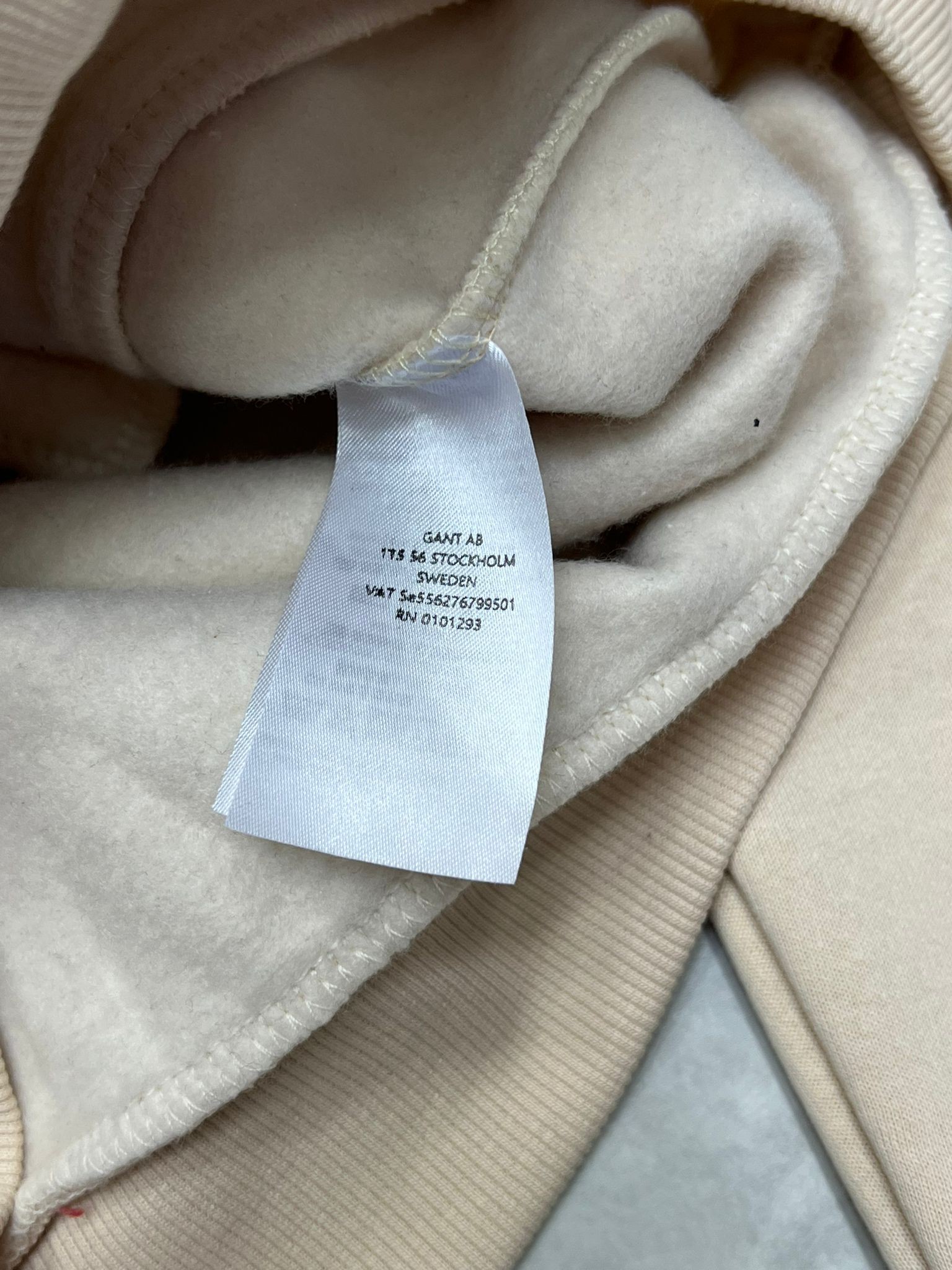 American SportsWear Ton to Tone Cream Ceket