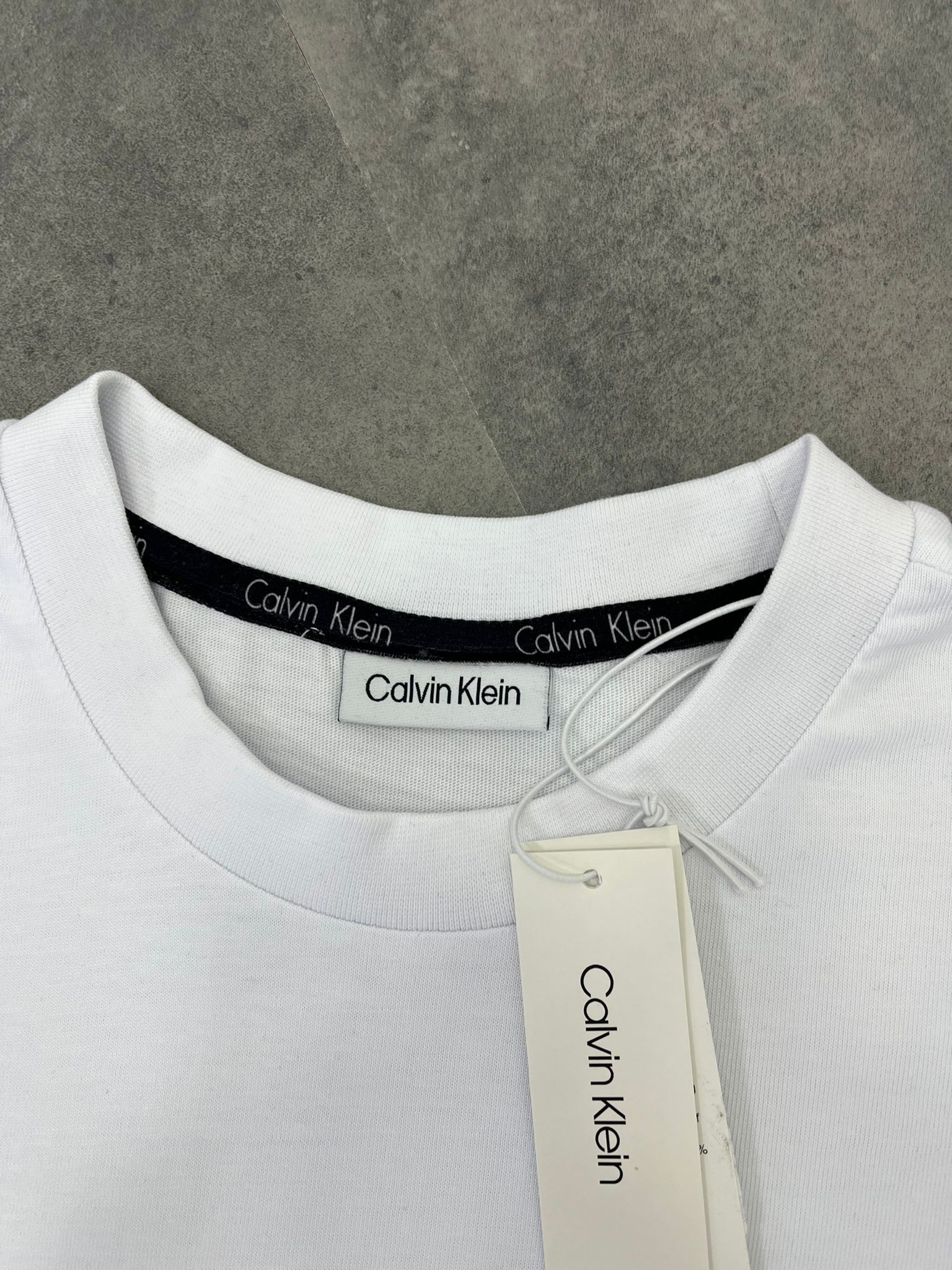 Yeni Sezon Kalın Kumaş Mid Icon Logo White T-shirt