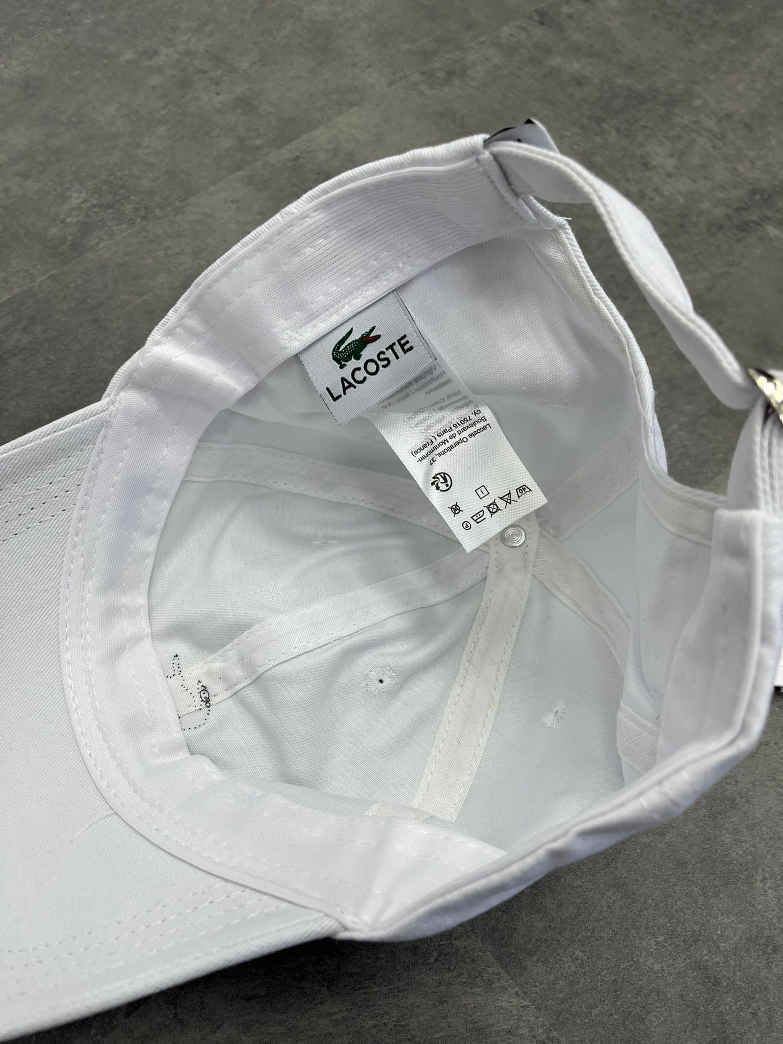 Yeni Sezon Ceast Nakış Logo White Şapka