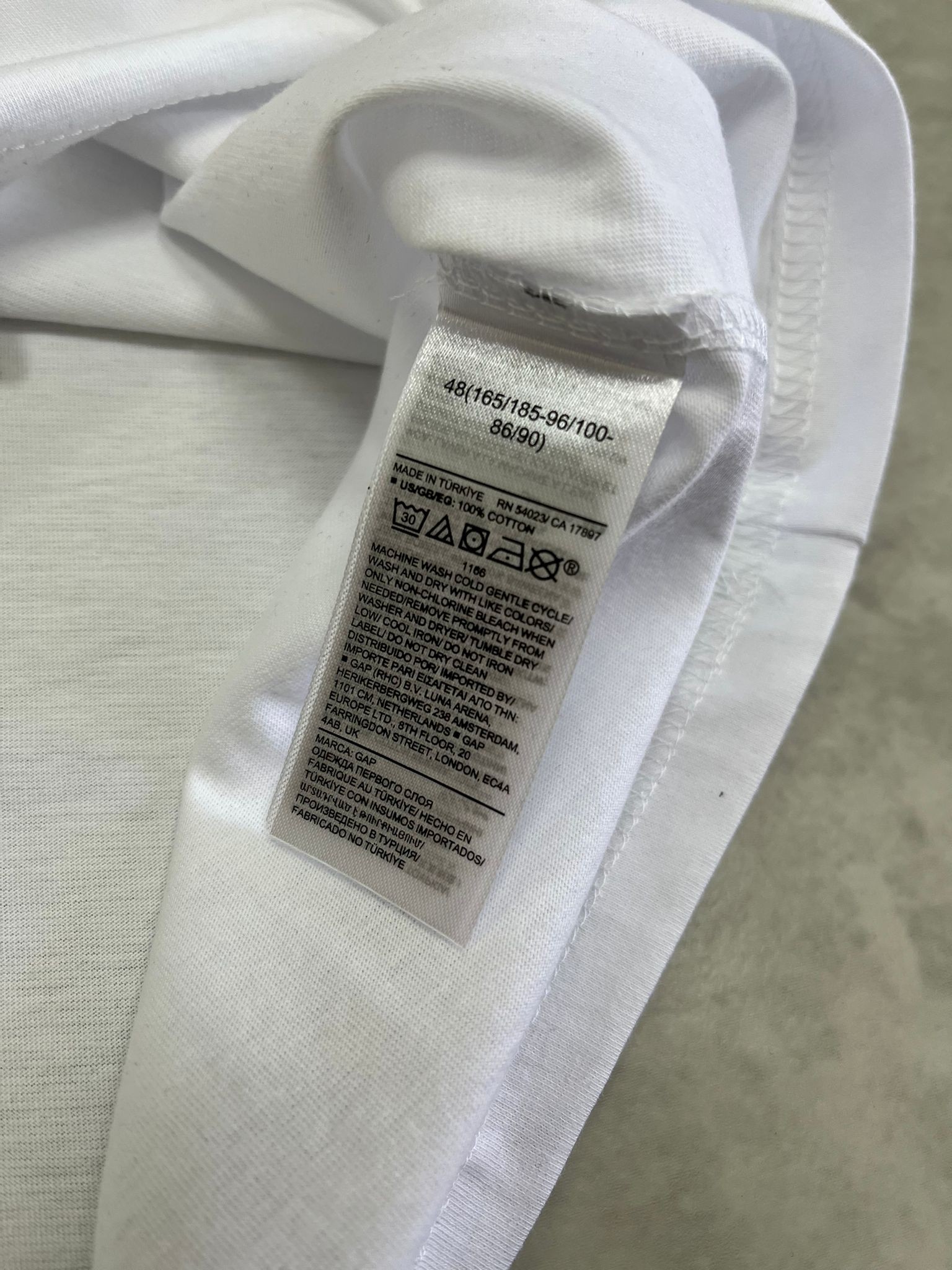Original Classic Mid Icon Logo White   T-shirt