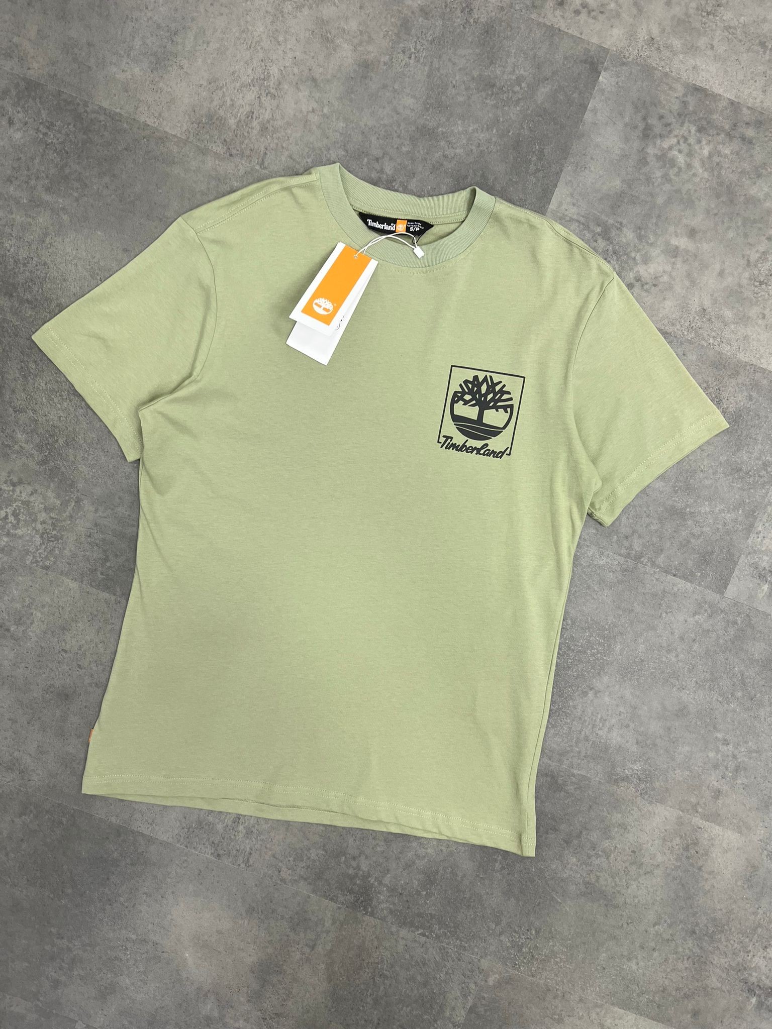 Yeni Sezon Orıgınal Sınce 1973 Basic Mini Logo Green T-shirt