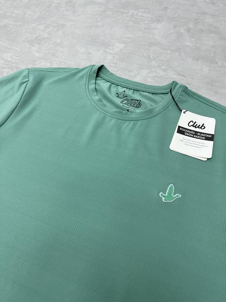 Classic Mini Logo (Clima Cool)  Basic  Water Green  T-shirt