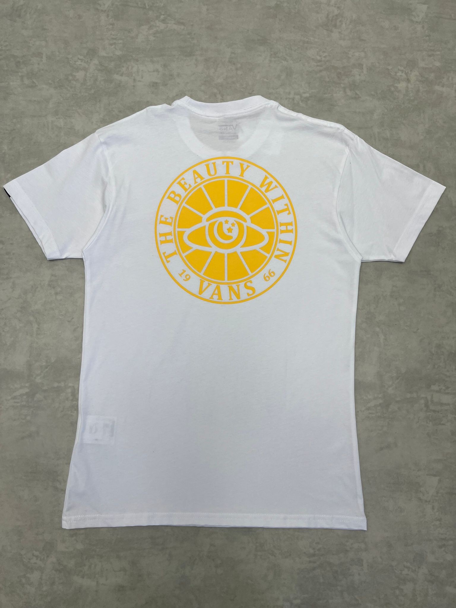 The Beauty Of The Wall Back Print White T-shirt