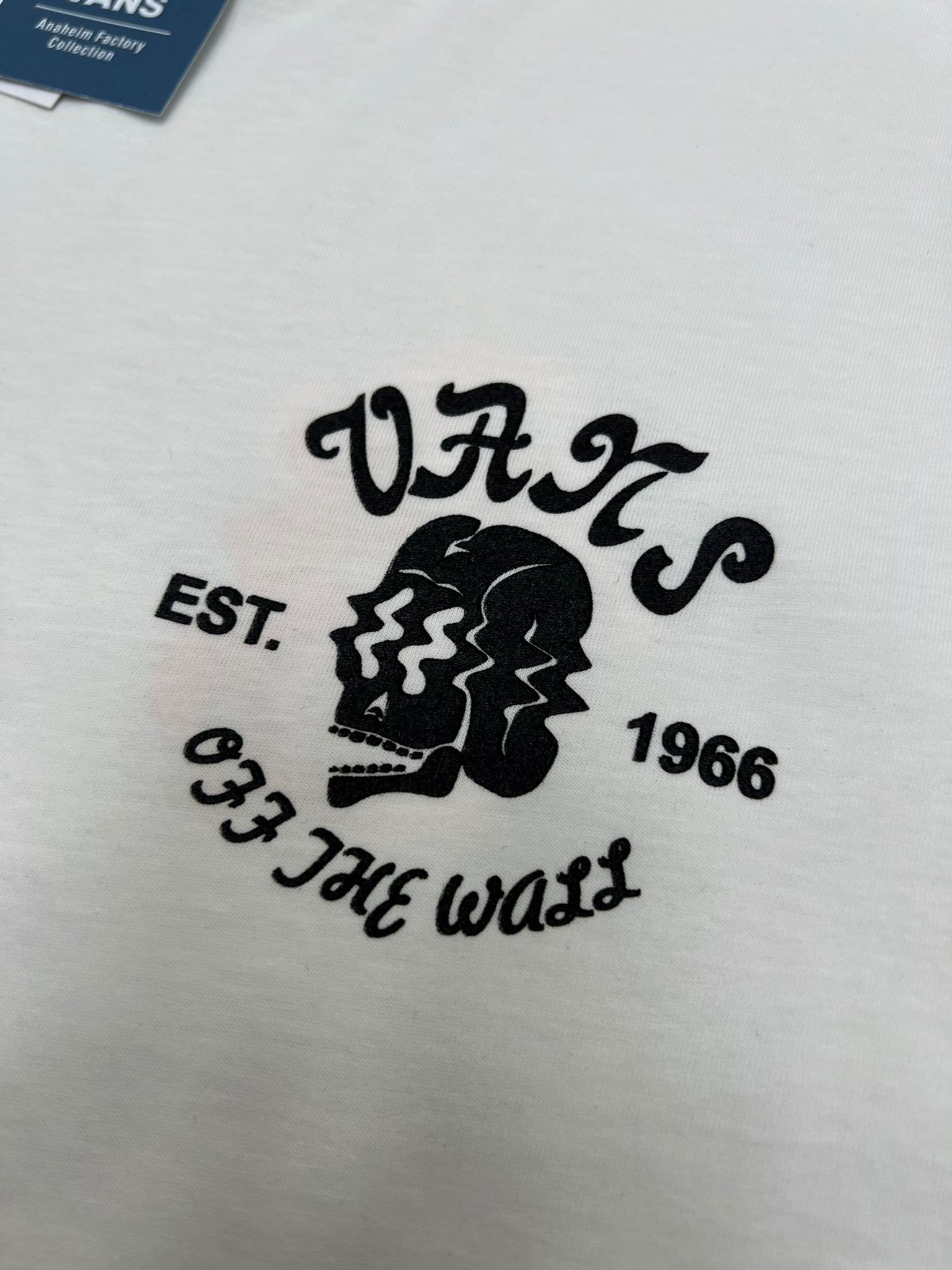 Custom Classic  Of The Wall Back Print White T-shirt