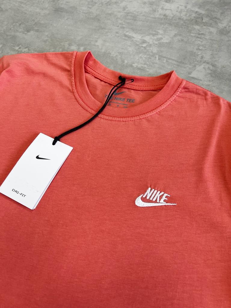 Mini Nakış Logo Somon  T-shirt
